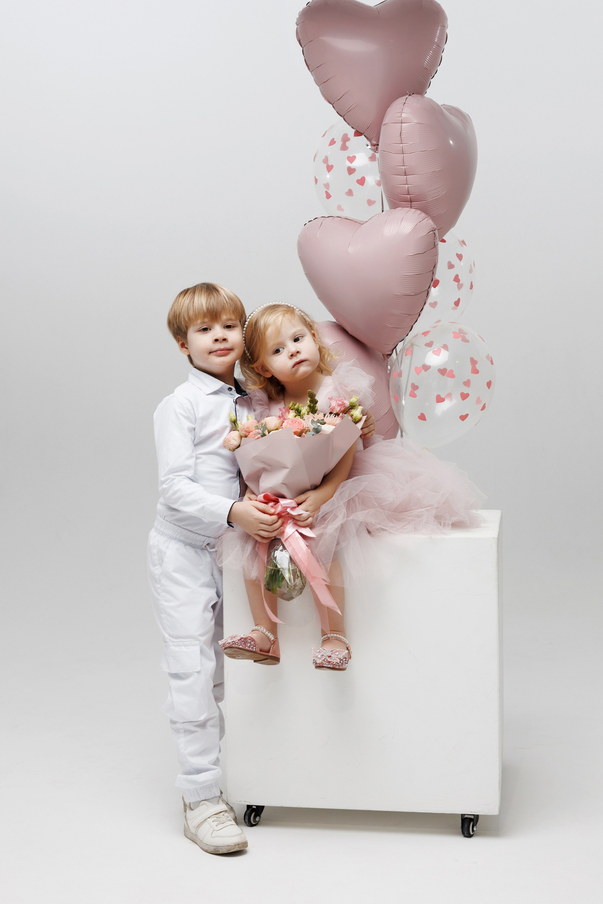 Съемка Дня Рождения Алисы в фотостудии CROSS-STUDIO зал IDEAL. Свадебный и семейный фотограф в Москве и МО Елена Агапова