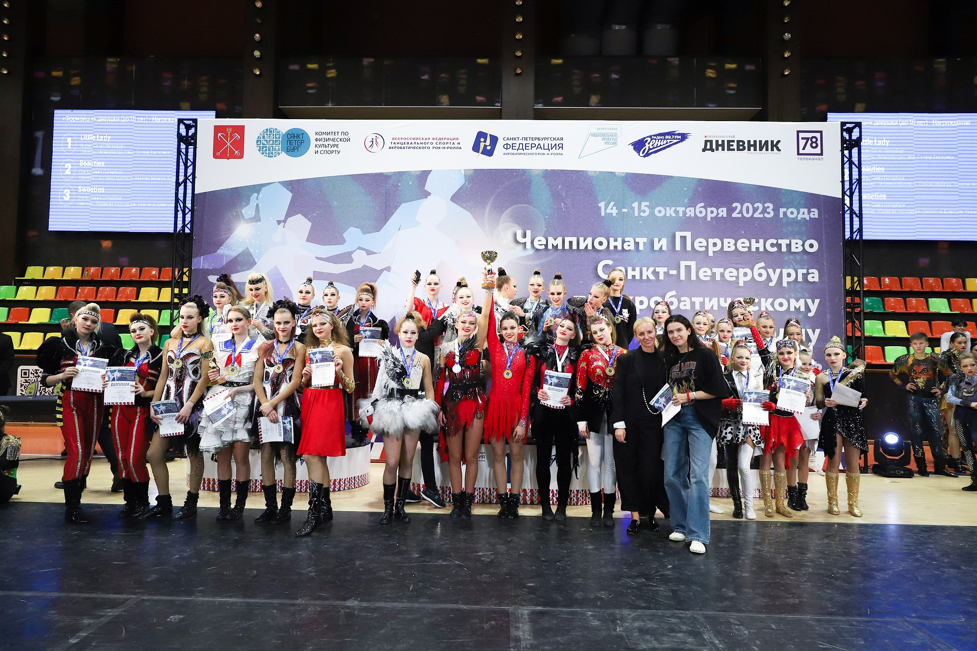 Чемпионат и Первенство Санкт-Петербурга по акробатическому рок-н-роллу. Фотограф Дарья Попова