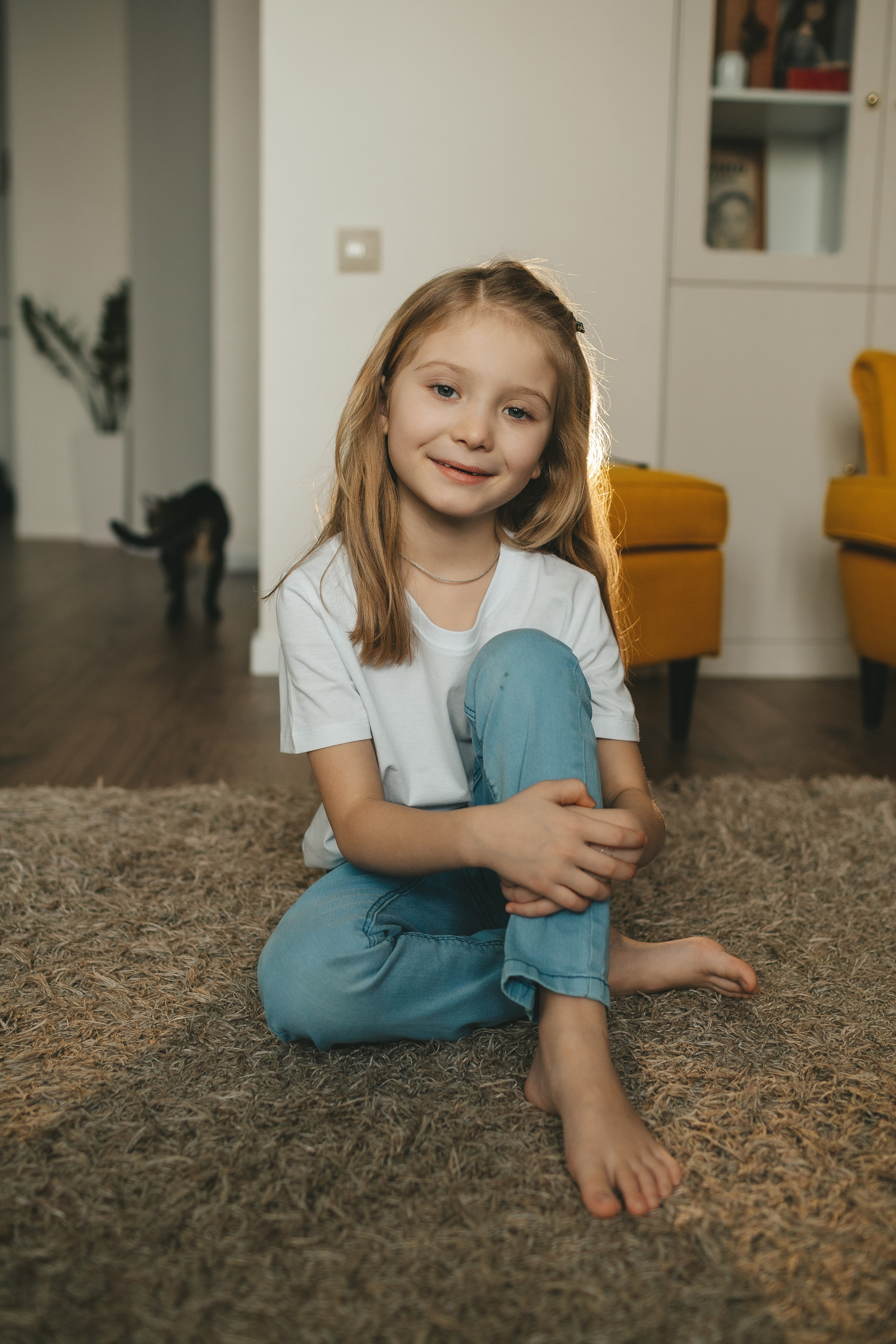 Семья Пети и Алёны (домашняя фотосессия). Семейный и детский фотограф и видеограф в Москве, Дрокина Наталья