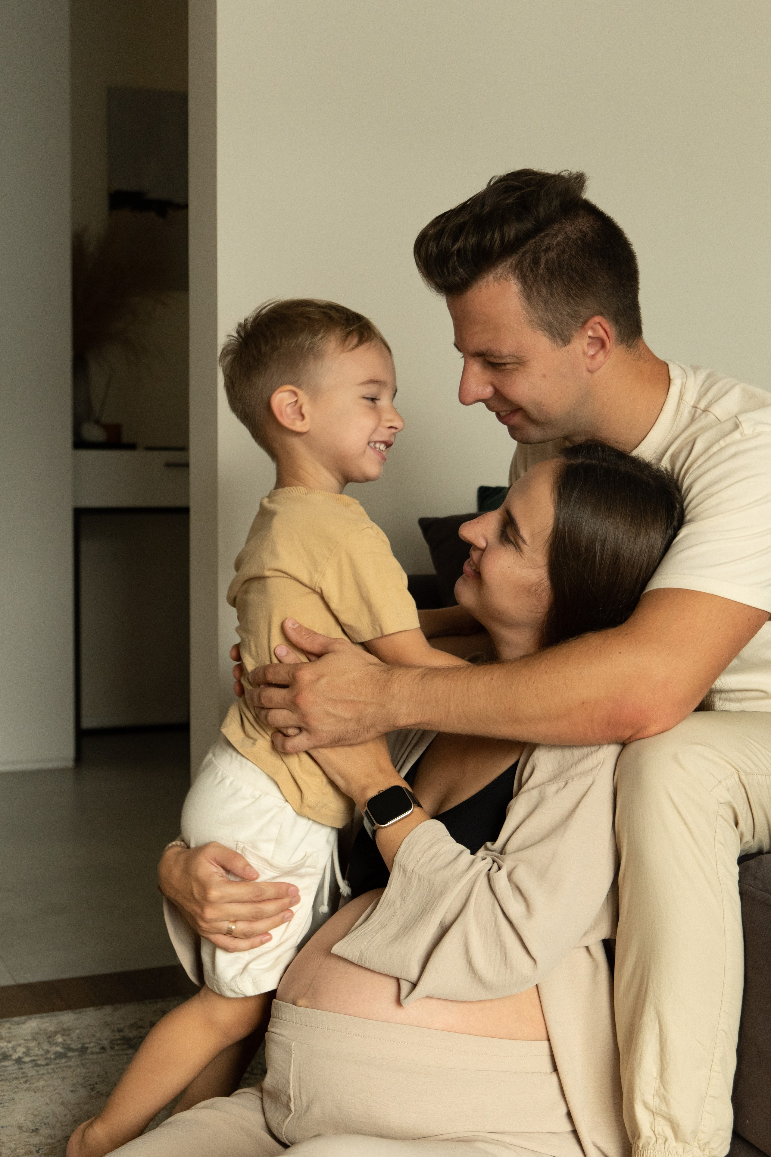 Домашняя фотосессия «В ожидании». Фотограф видеограф Ольга Василевская