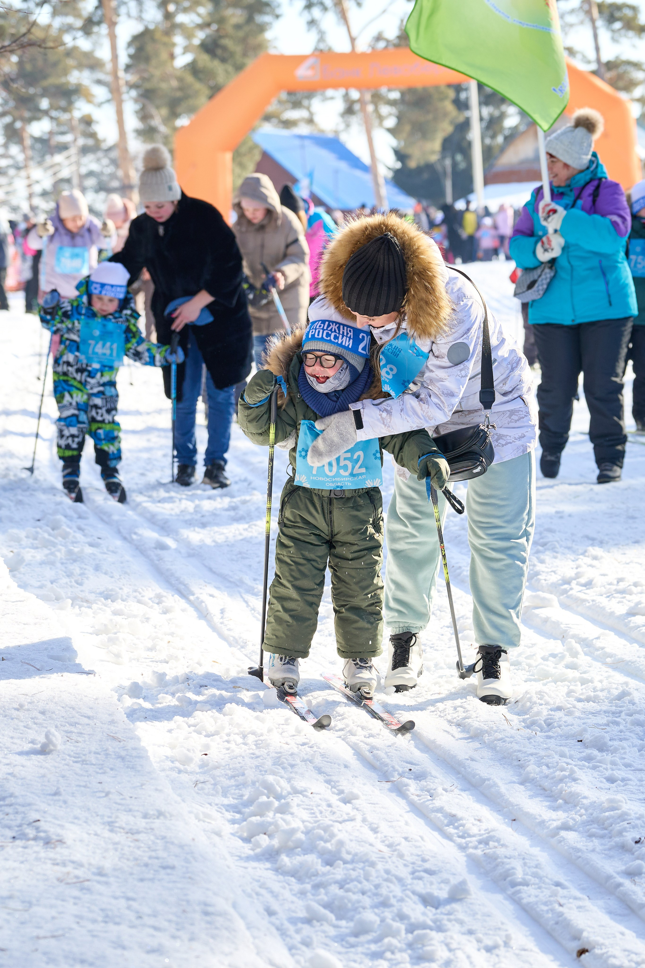 «Лыжня России — 2026» г. Бердск. Фотограф в Новосибирске Алена Скокова