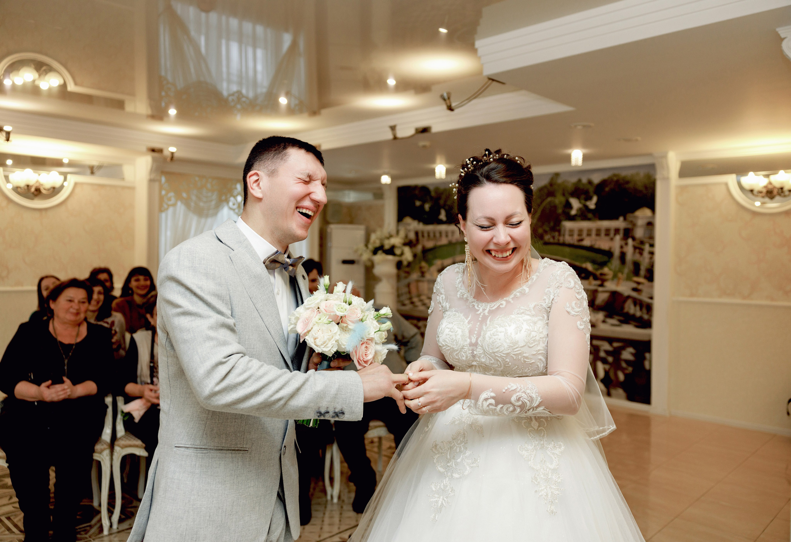 Зимняя свадьба Петергоф. Фотограф в Санкт-Петербурге Знаменская Ирина