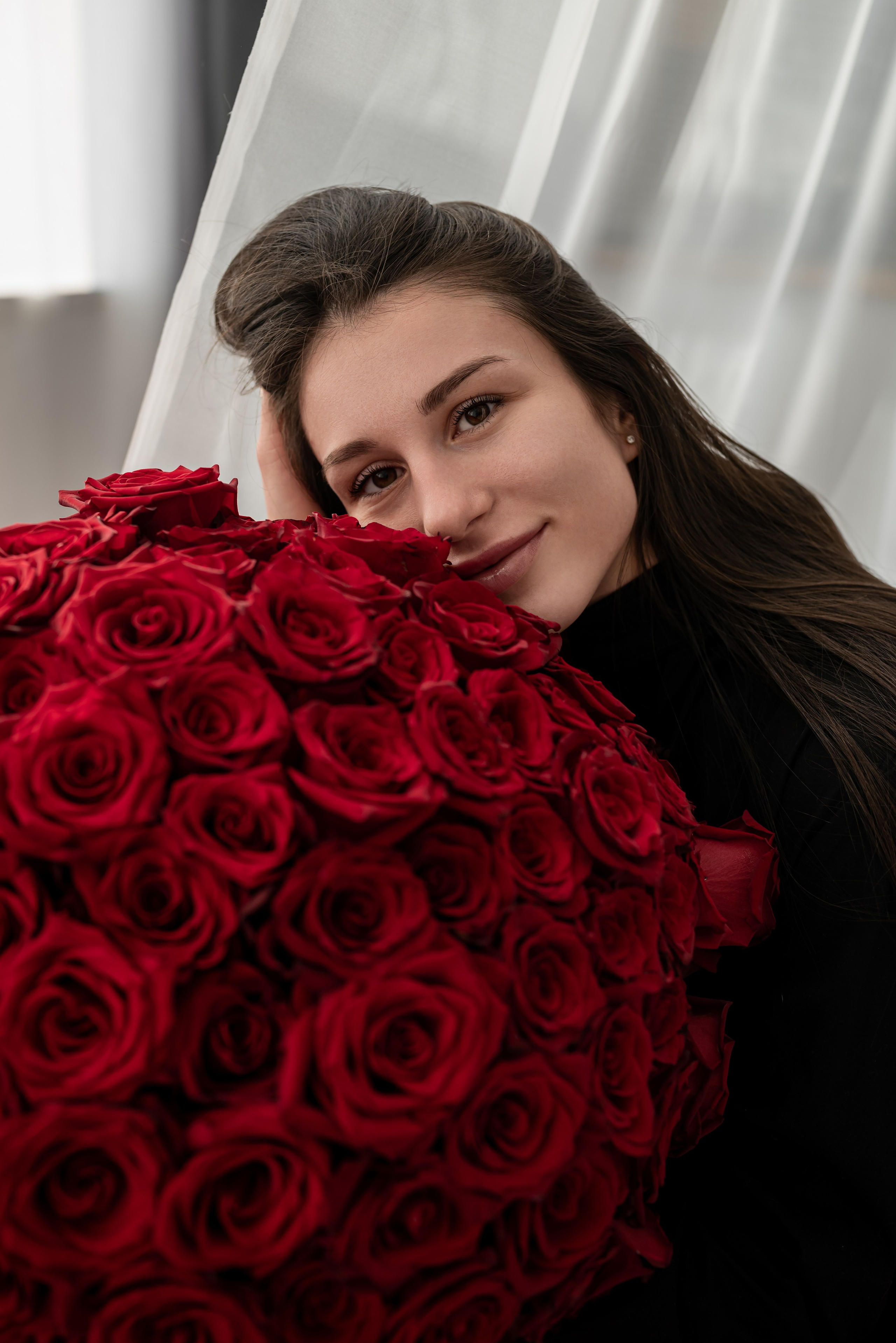 Фотопроект *101 красная роза* 2025 г. Фотограф в городе Салават