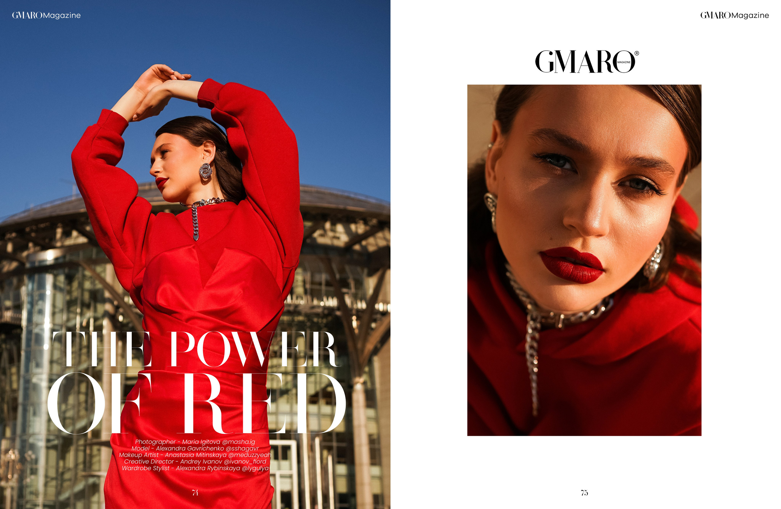 GMARO Magazine. Фотограф в Москве Маша Игитова