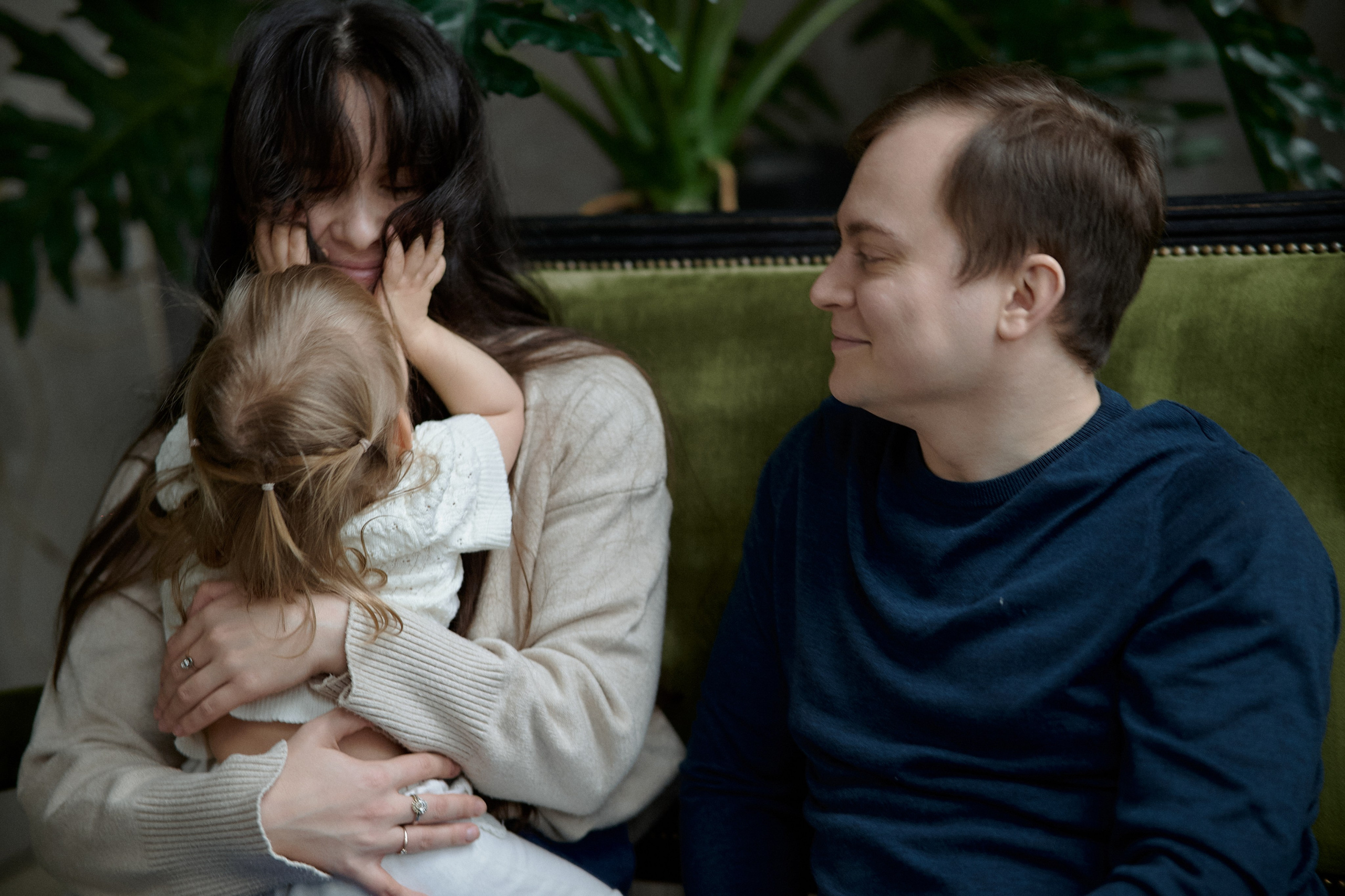 Илья, Ирина и Ева. Семейный и свадебный lifestyle-фотограф в Москве Мария Петрова