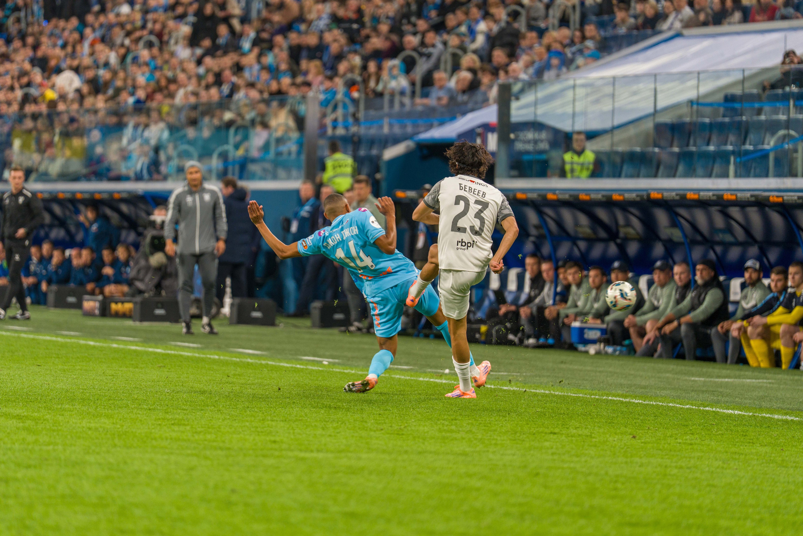 Zenit vs Baltika — RPL 2025/26 match gallery at Gazprom Arena | Anton Gauf. Sports Photographer in Saint Petersburg | Anton Hauff