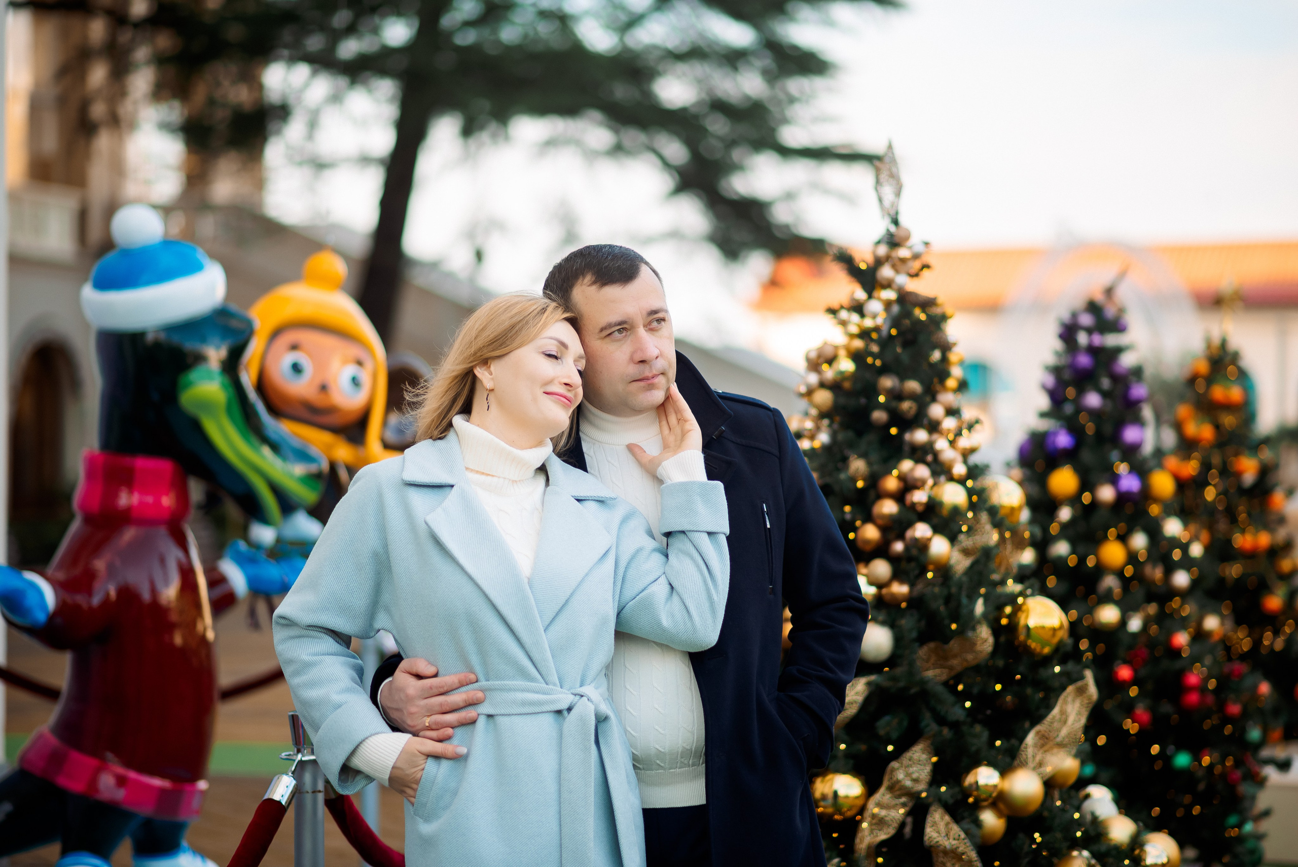 Новогодний город. Семейный и женский фотограф Лоо Краснодар Сочи Энем Татьяна Трибурт