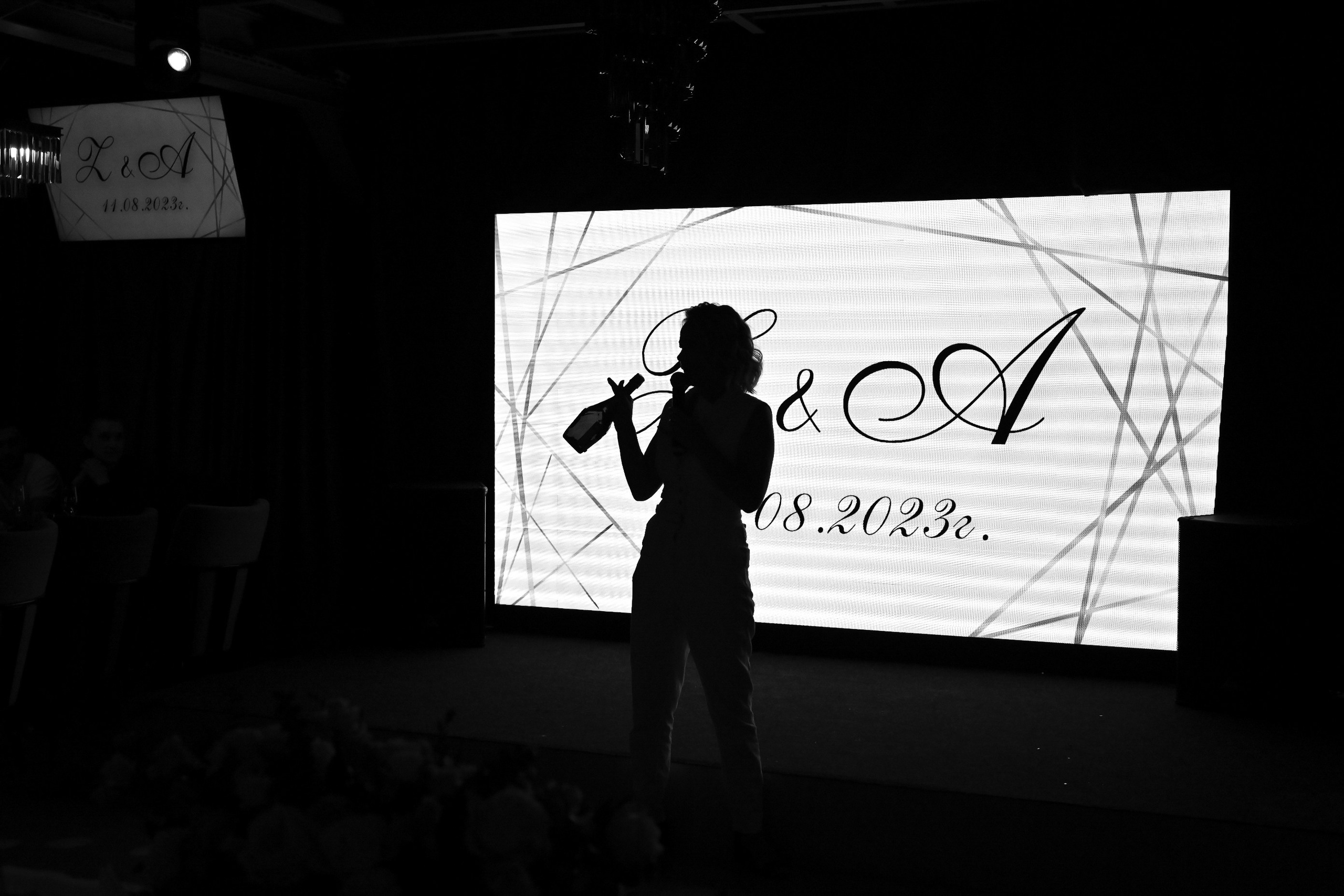 Black and white film. <3