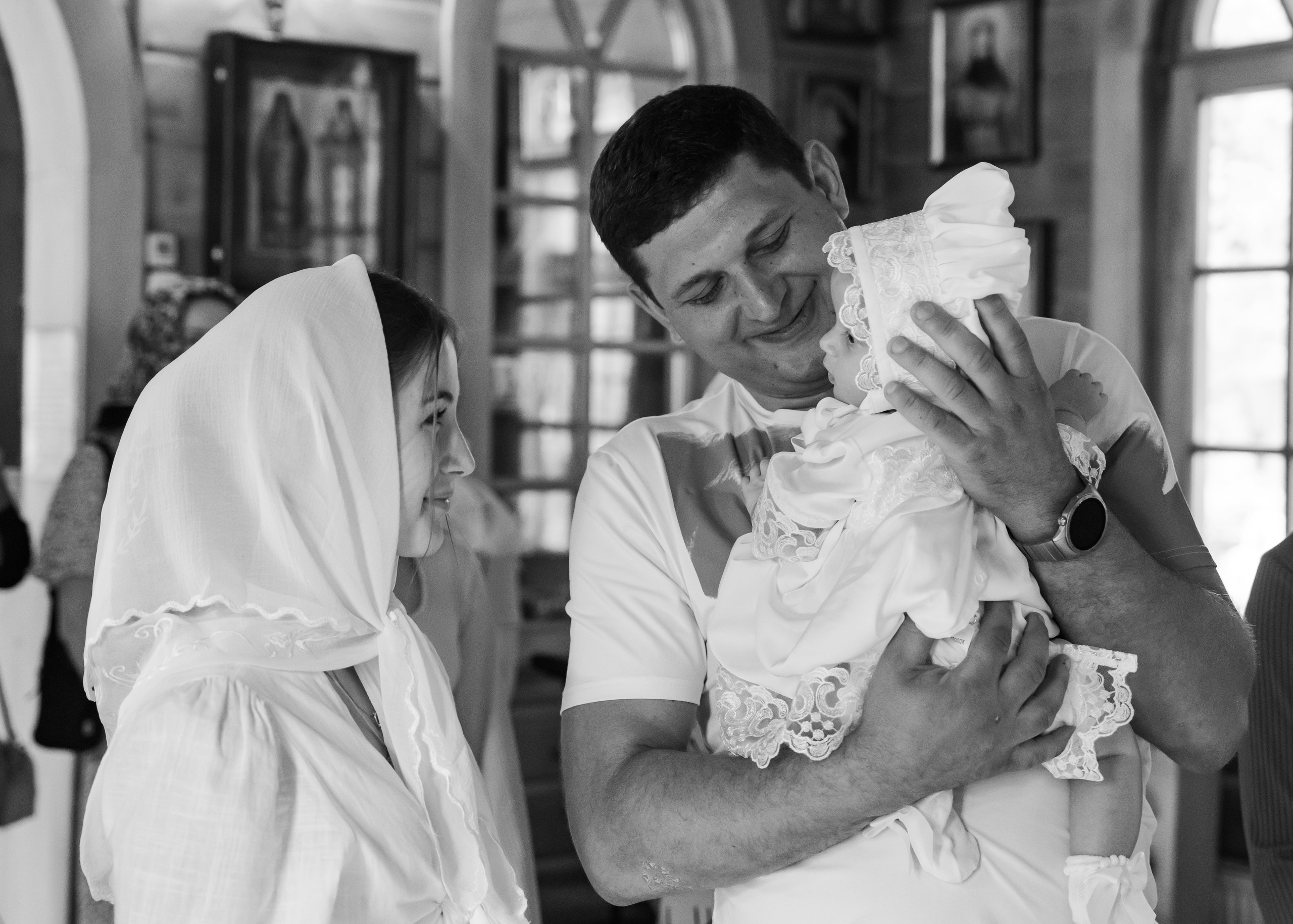 Таинство Крещения Марии. Крамер Юлиана детский и семейный фотограф