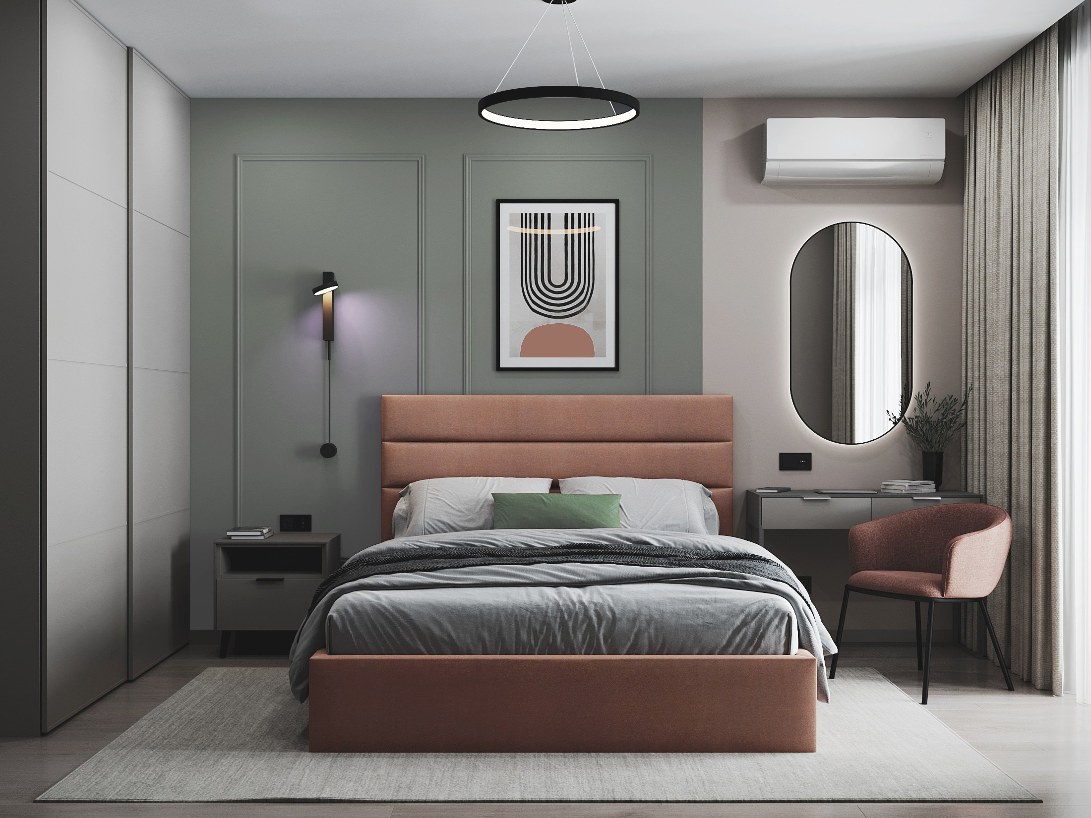 Квартира 75 м², Садовые Кварталы, г. Старый Оскол. Студия дизайна