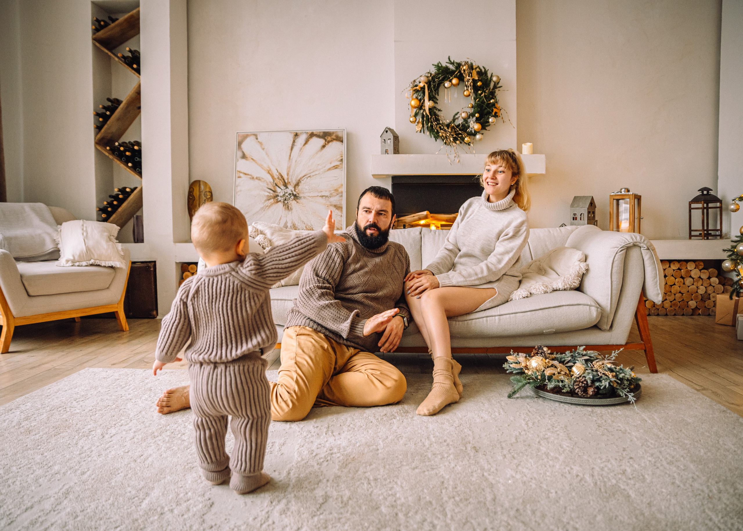 Оля, Леша и Димулька. Семейный фотограф В Москве Александра Дейкун