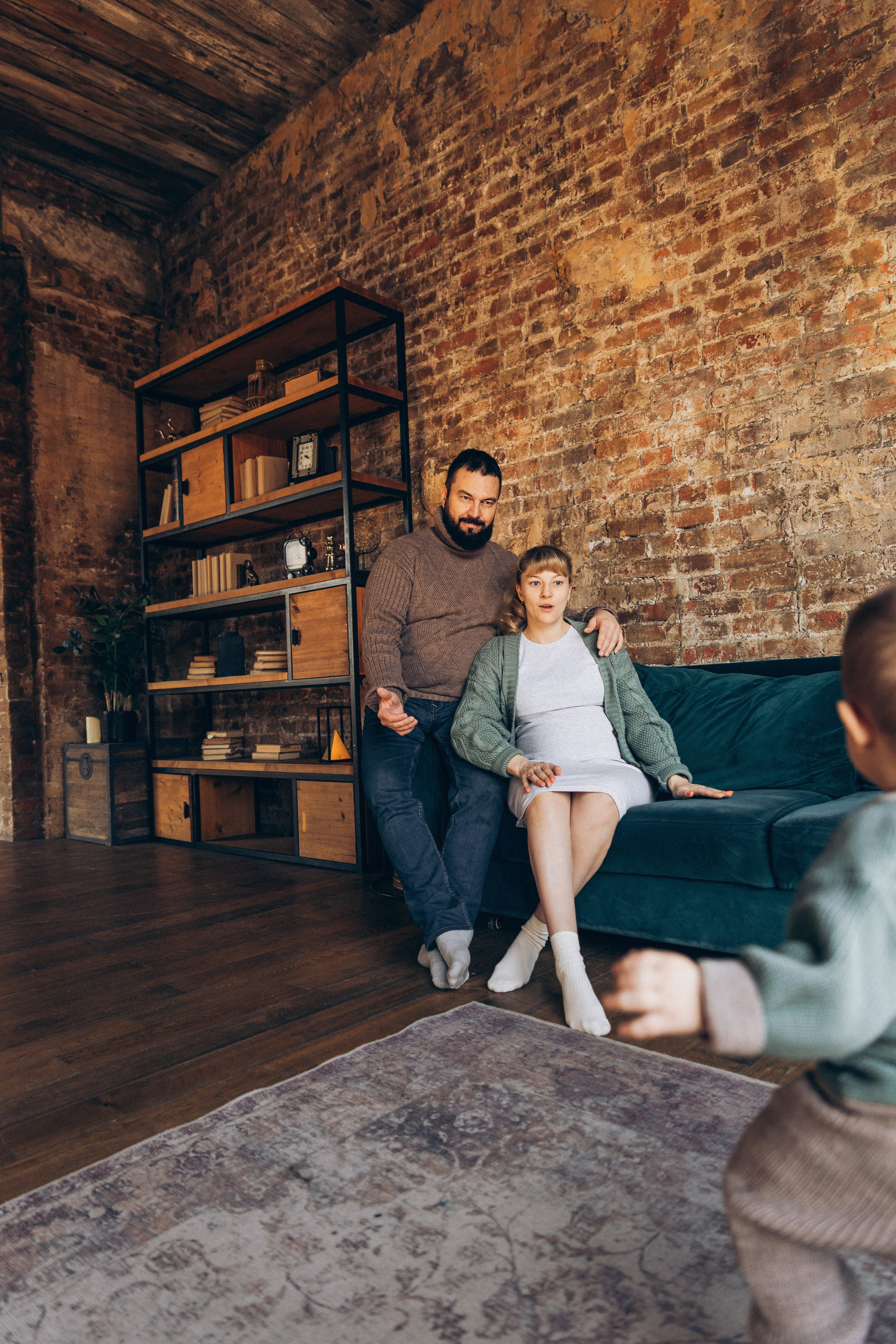 Оля, Леша и Димулька. Семейный фотограф В Москве Александра Дейкун