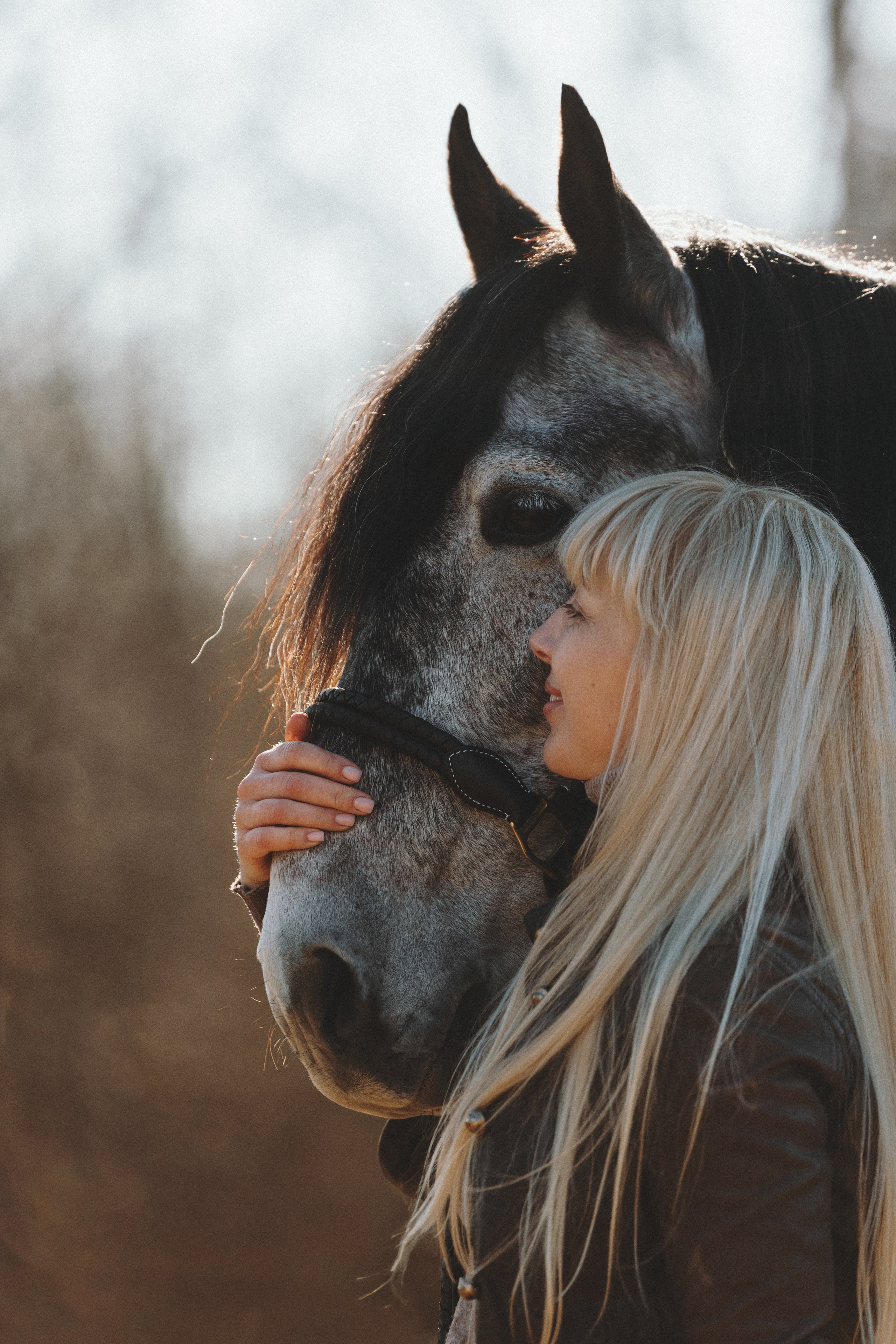 Ирина и Командор. Фотограф анималист Осипчикова Мария