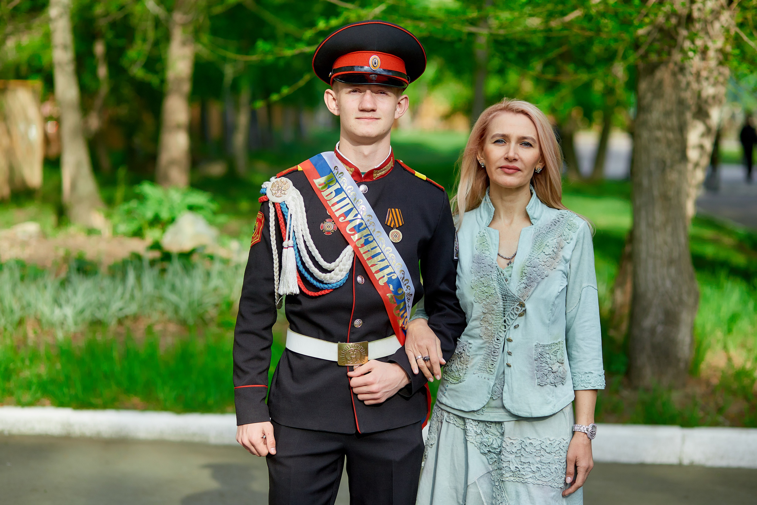 Кадеты последний звонок. Фотограф Вячеслав Фарунин