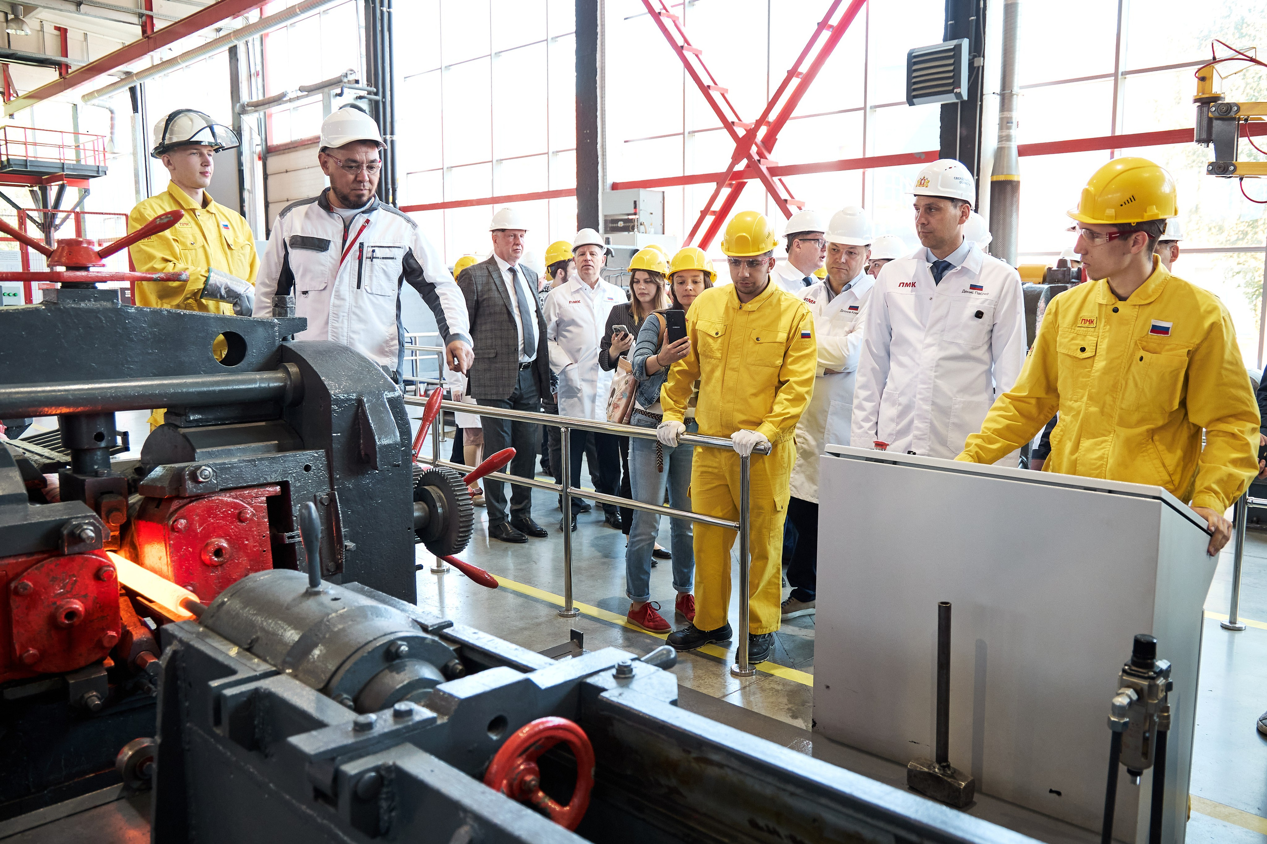 Открытие цеха. Александр и Евгения Фокины — фотограф Екатеринбург, Первоуральск