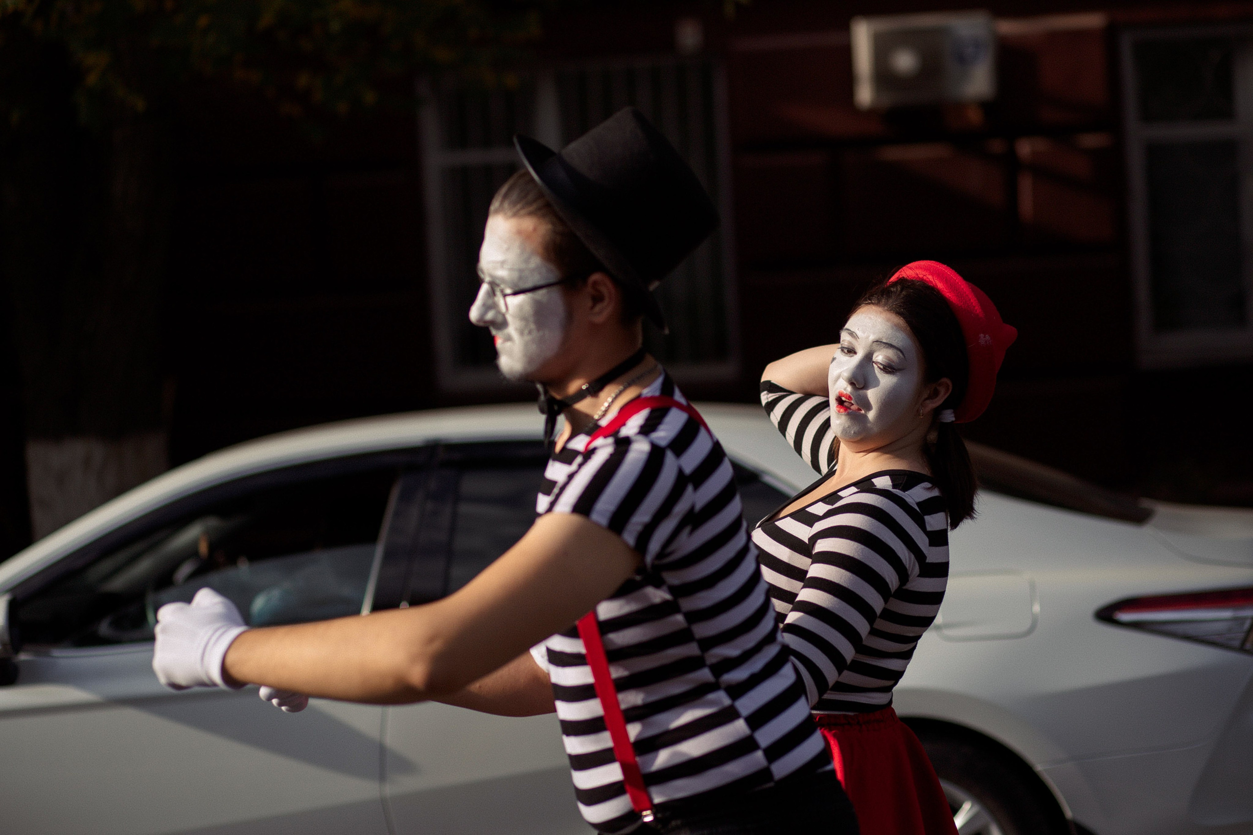 Мимы. Фотограф Крохин Олег