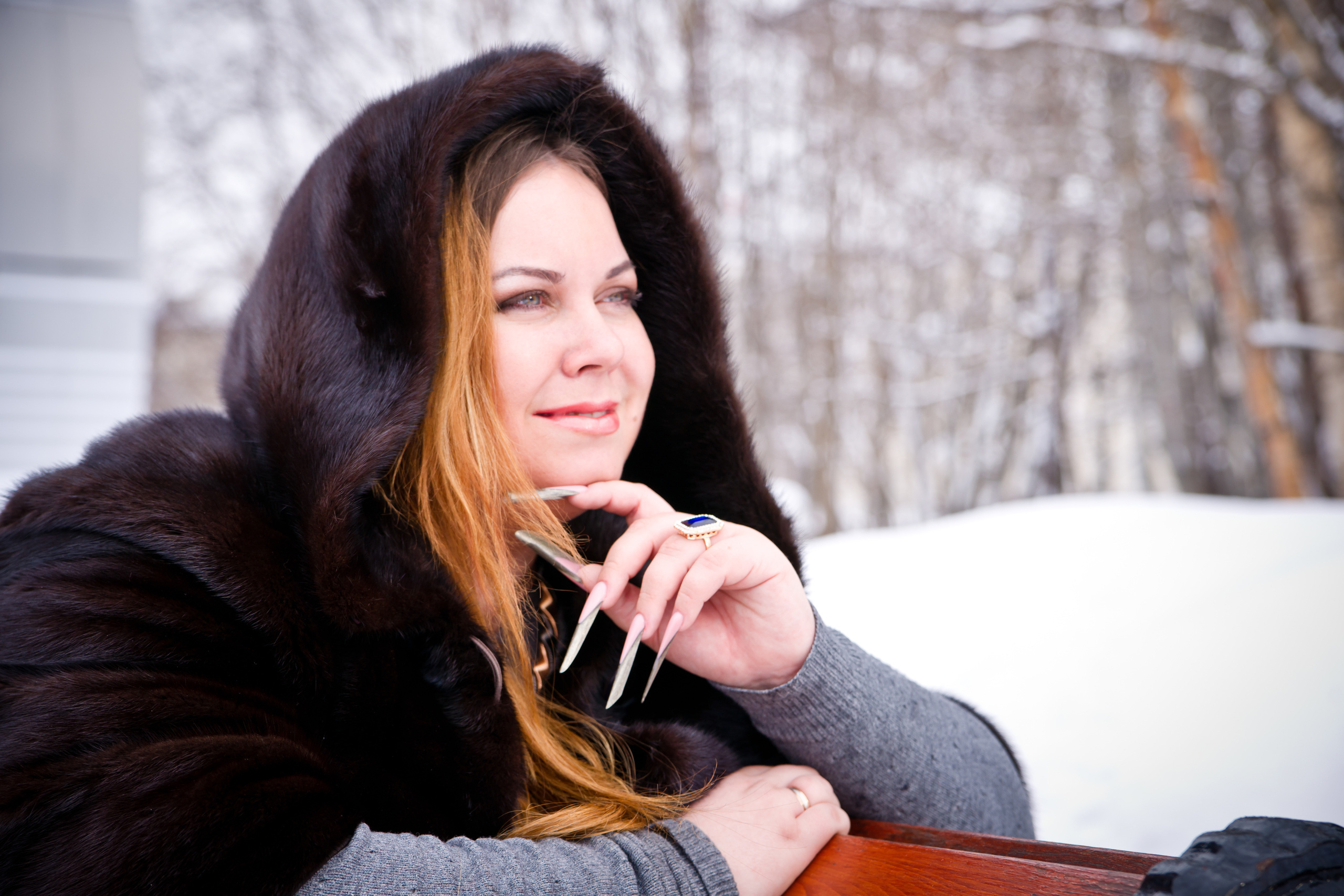 Зимняя фотосессия. Филимонова Галина