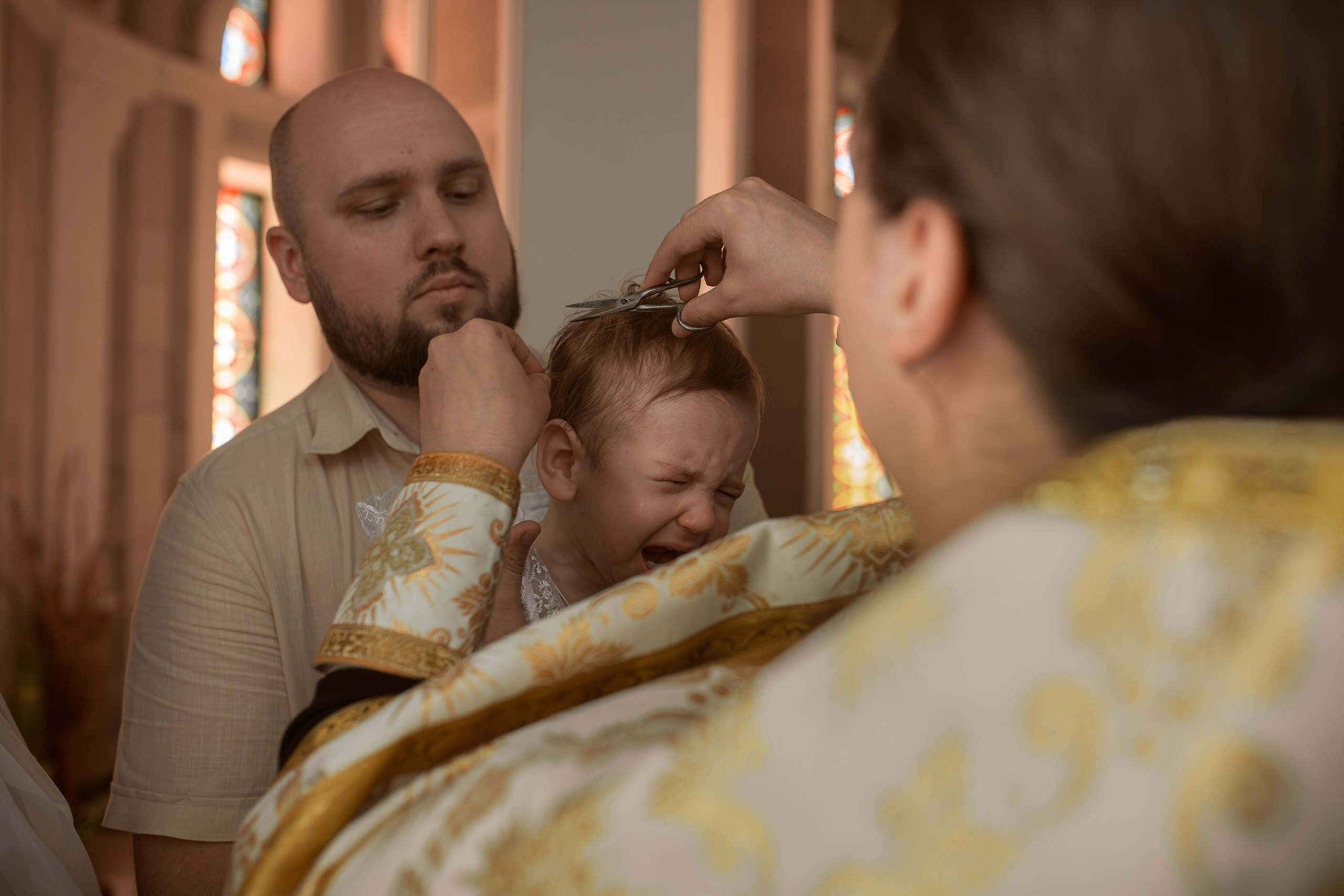 Крещение Арсения. Фотограф на Крещение и Венчание в Ташкенте
