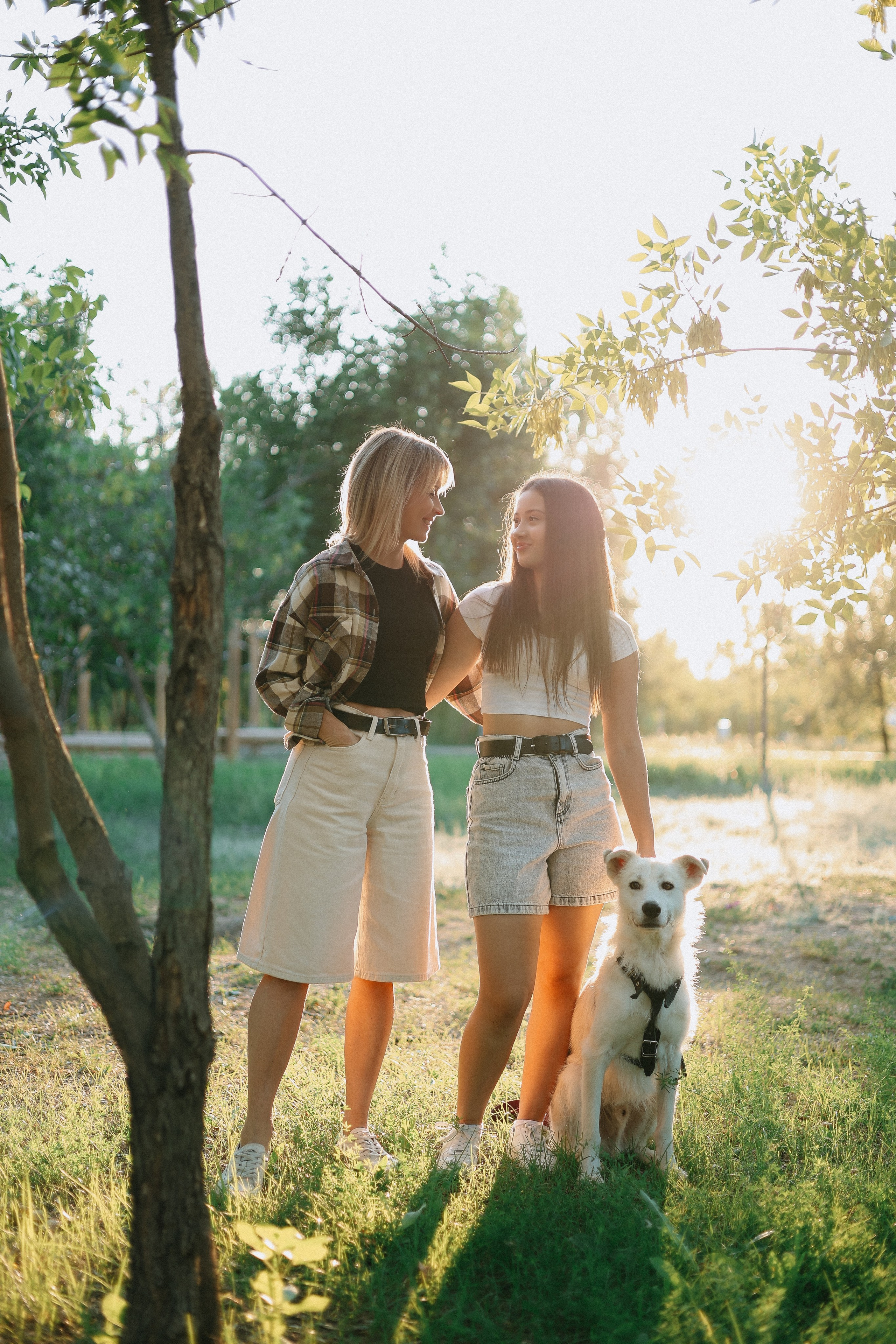 Наталья & Ася & Балу. Фотограф Елизавета Наумова