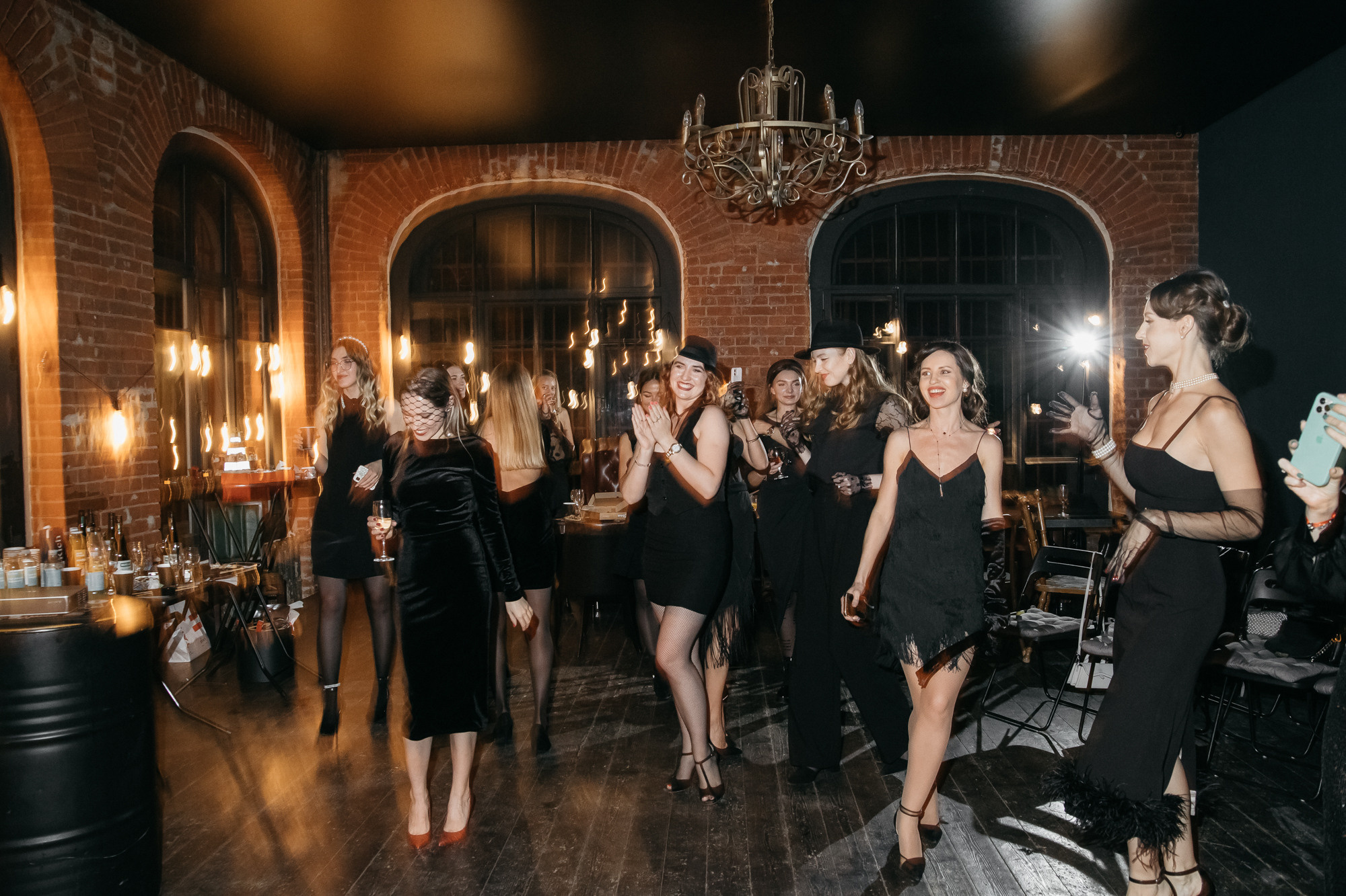 Джаз вечеринка, встреча женского клуба. Фотограф в Москве Татьяна Драгунова