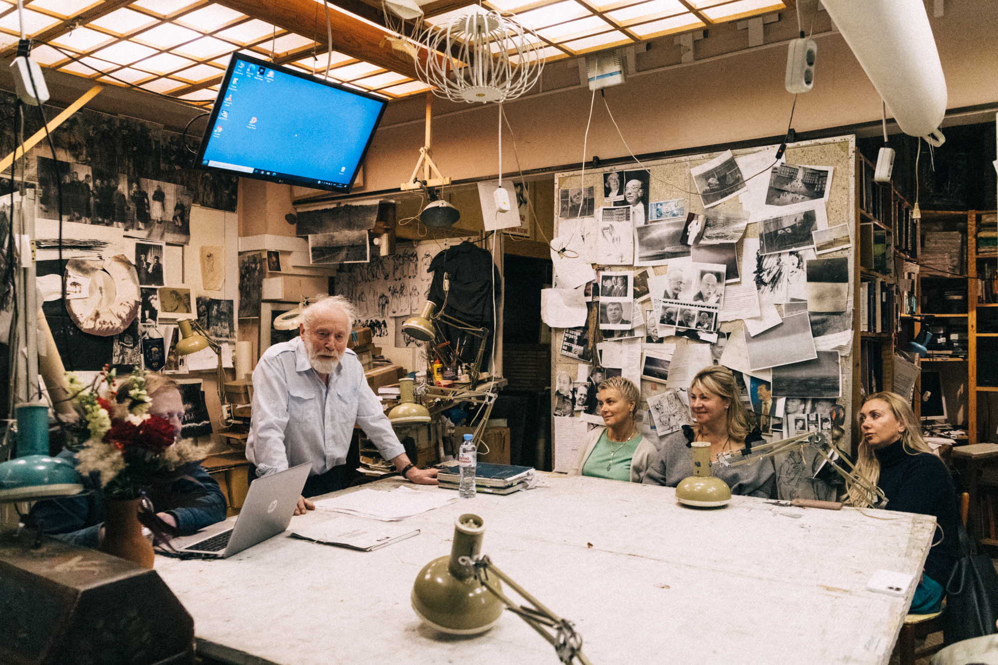 Творческая встреча с Ю. Б. Норштейном. Фотограф в Москве Татьяна Драгунова
