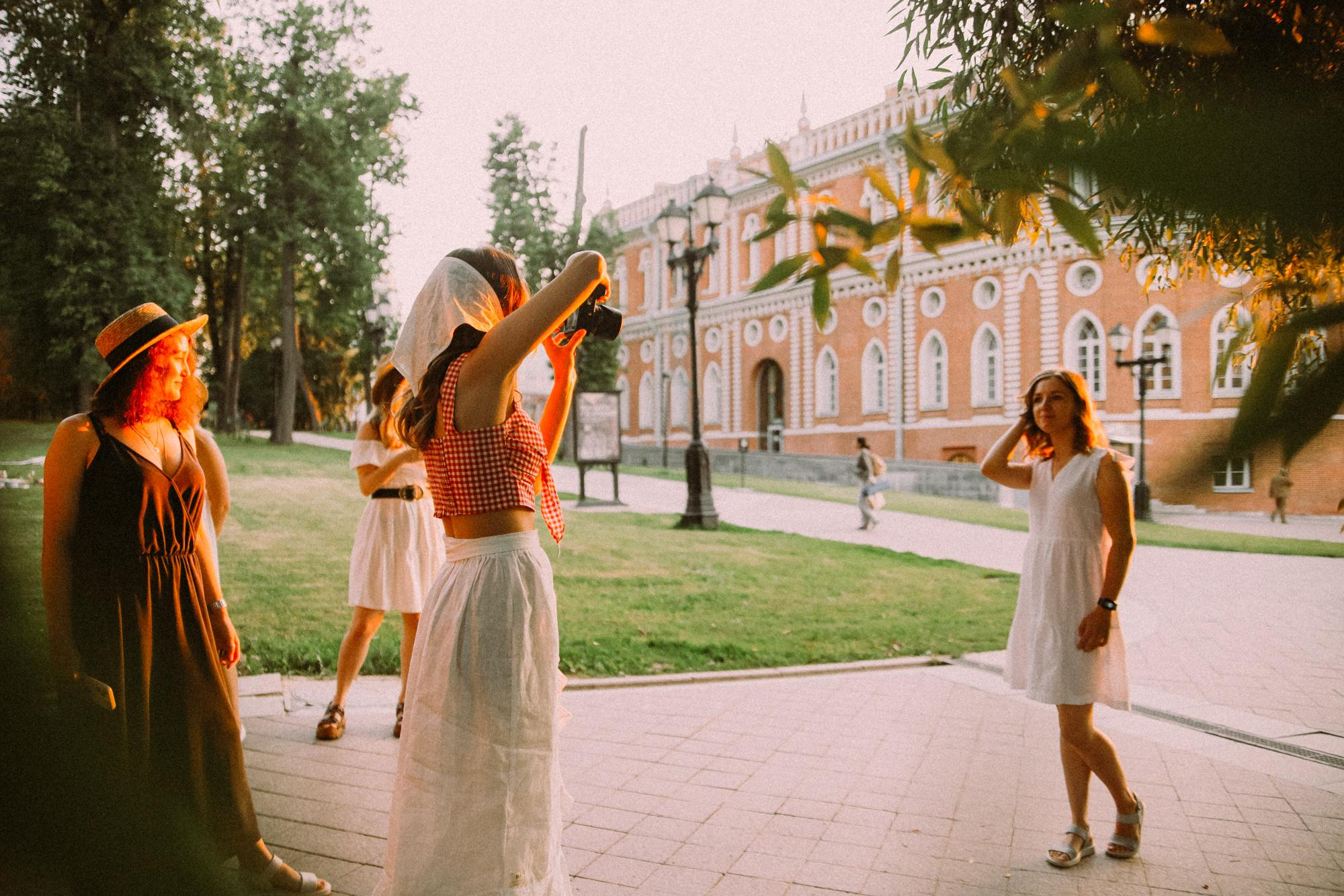 Девичник пикник в Царицыно. Фотограф в Москве Татьяна Драгунова