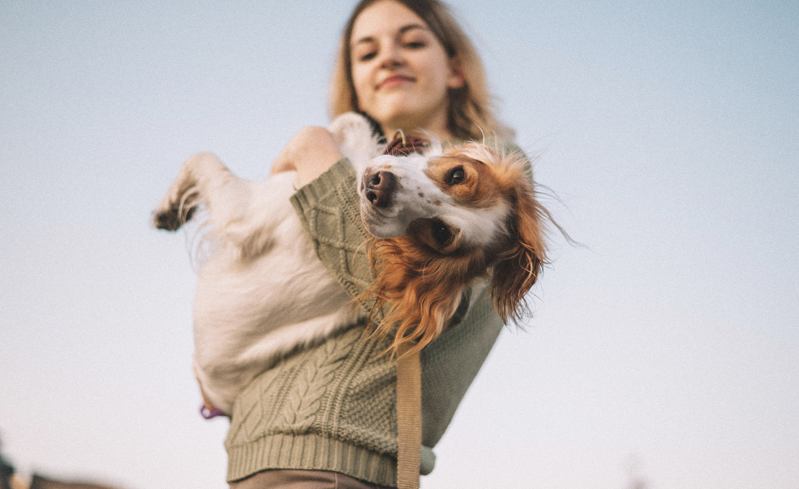 Маша и Вега. Фотограф-анималист Богданова Полина