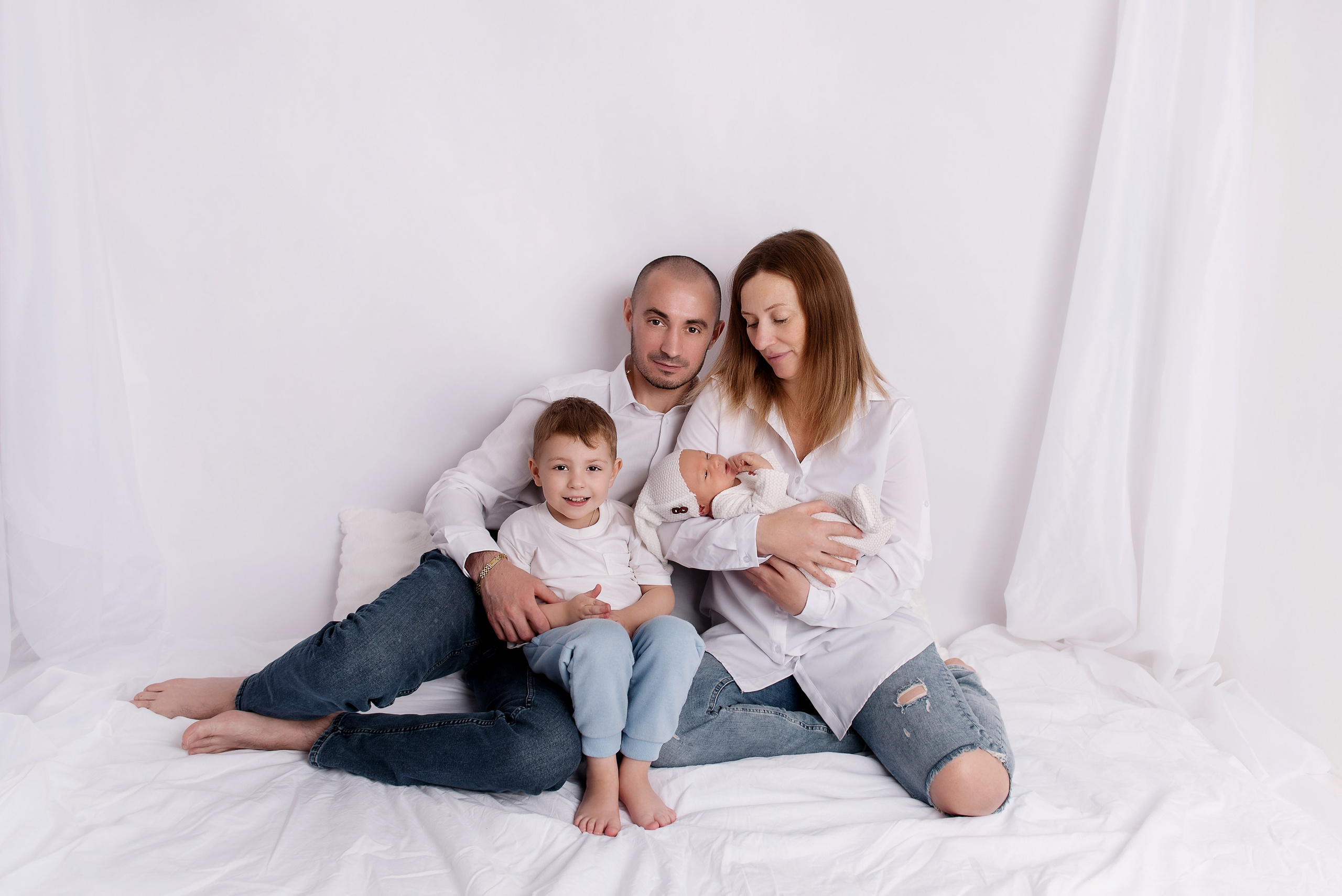 Семён 14 дней. Детский фотограф в Долгопрудном и Москве