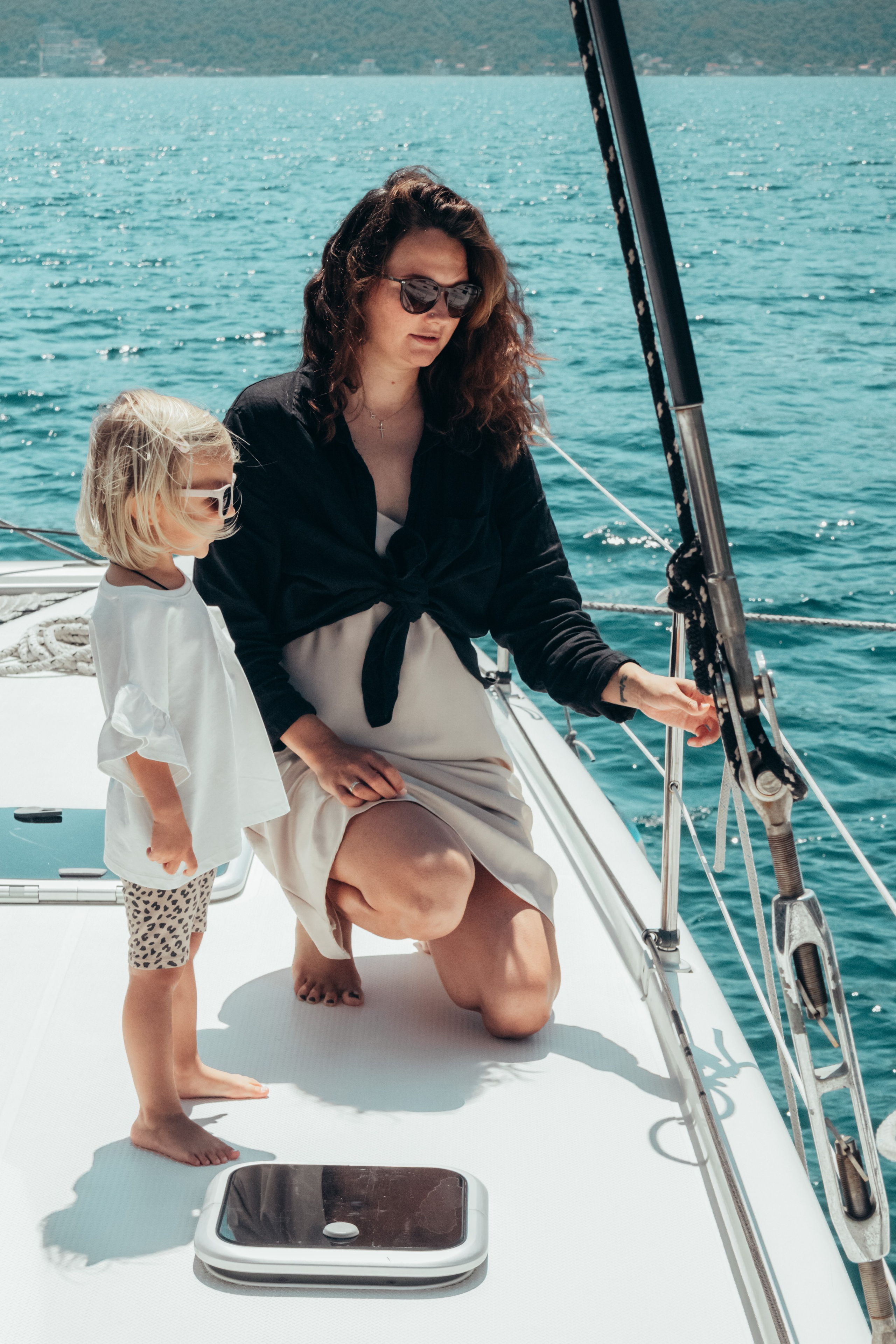 Family photoshoot in Montenegro. Portrait photographer in Tivat Montenegro Katerina Kirsanova