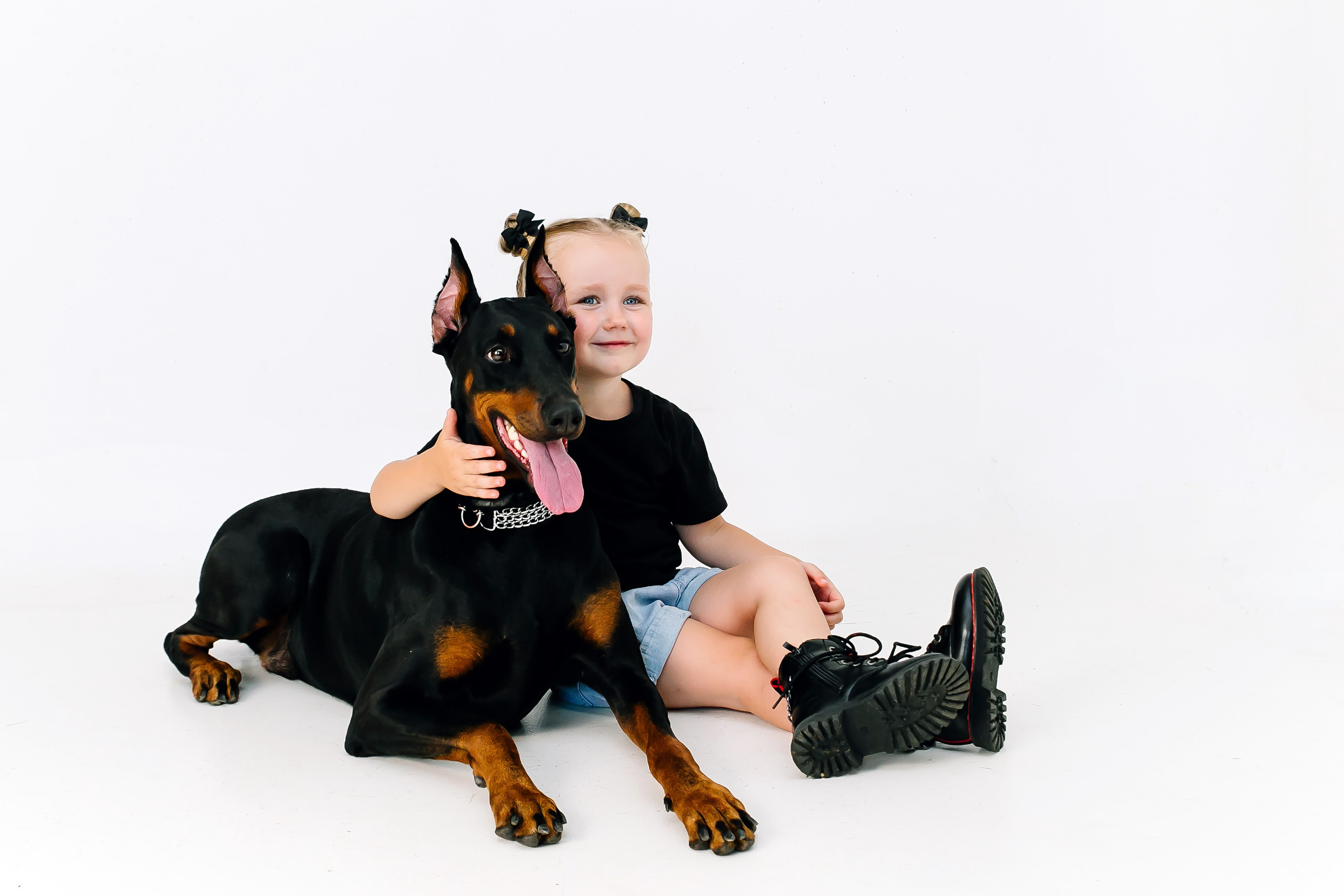 Фотопроект с доберманом. Свадебный и семейный фотограф в Краснодаре Илонна Ковалева