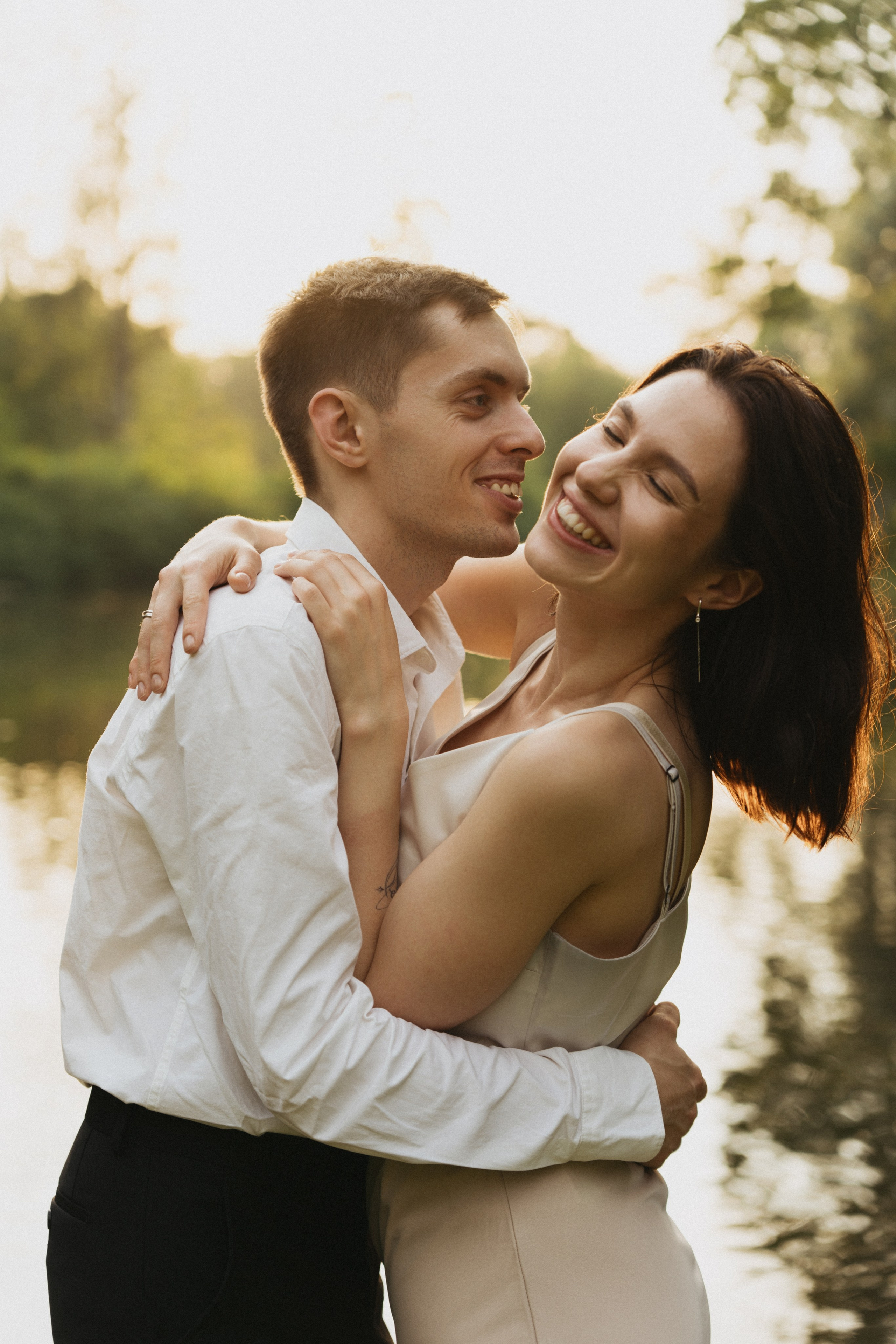 Фотосессия лавстори в парке