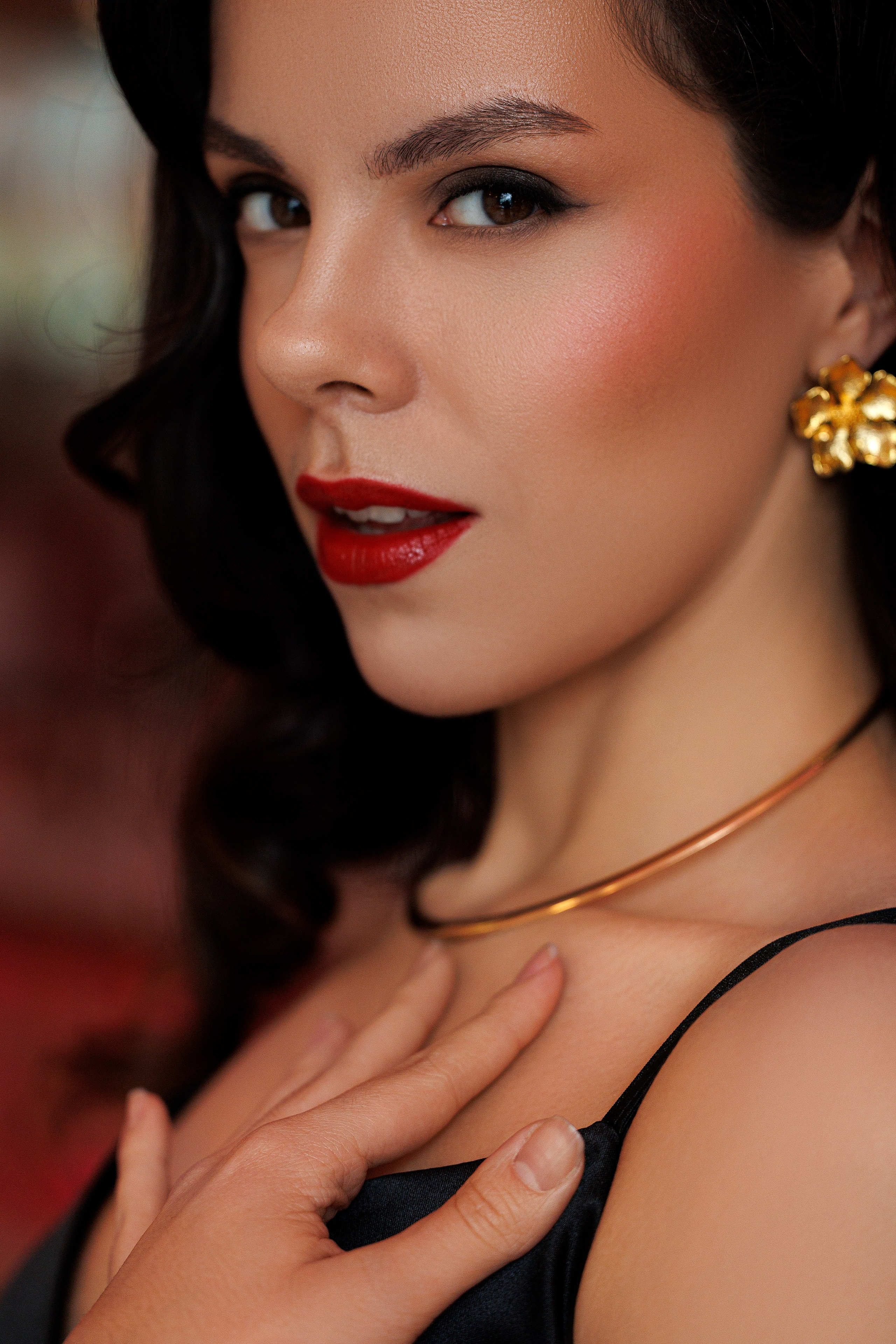 Женский портрет в студии. Фотограф Минск