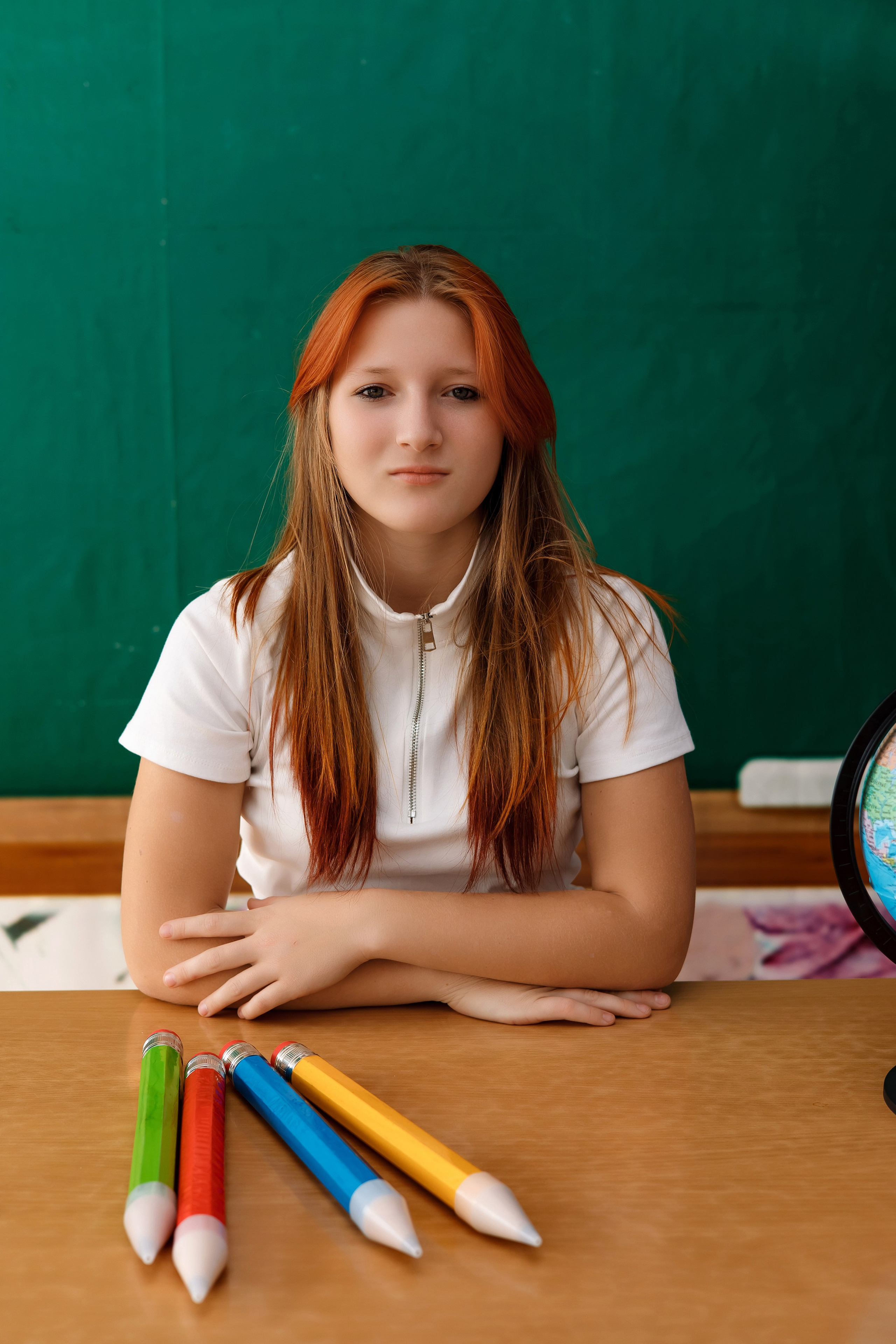 Школа 6 с. Прохладное. Фотограф Любовь Корниенко, Примоский край