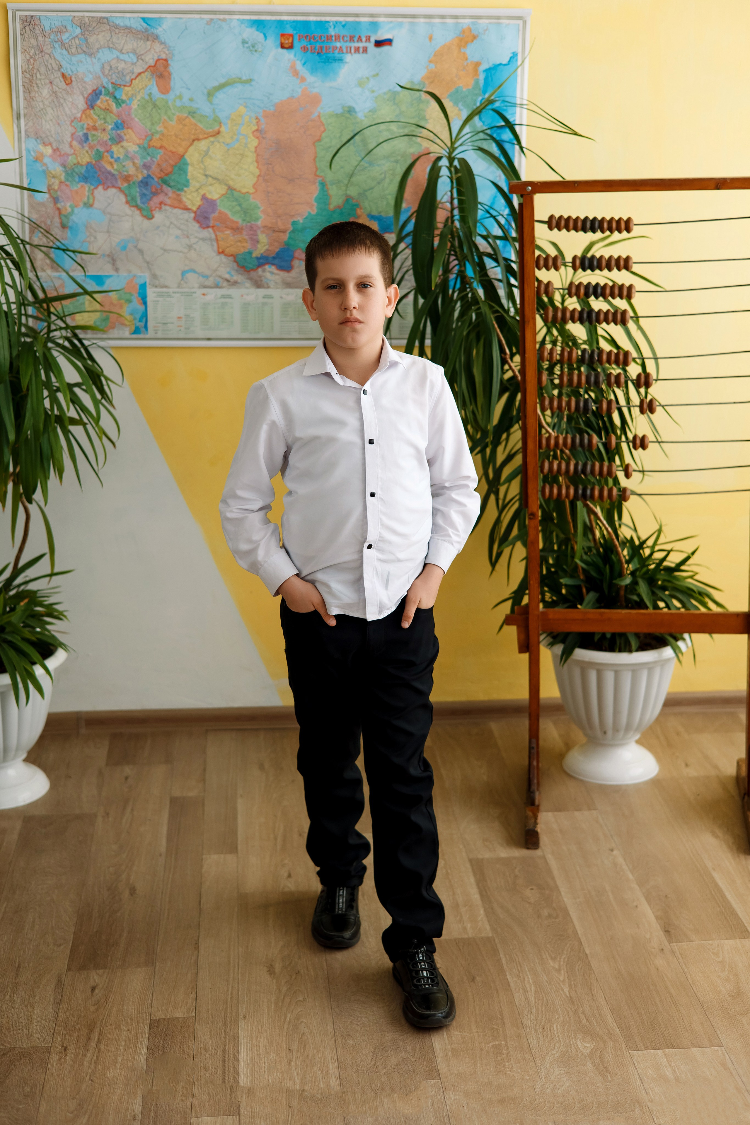 4 класс с. Барабаш. Фотограф Любовь Корниенко, Примоский край