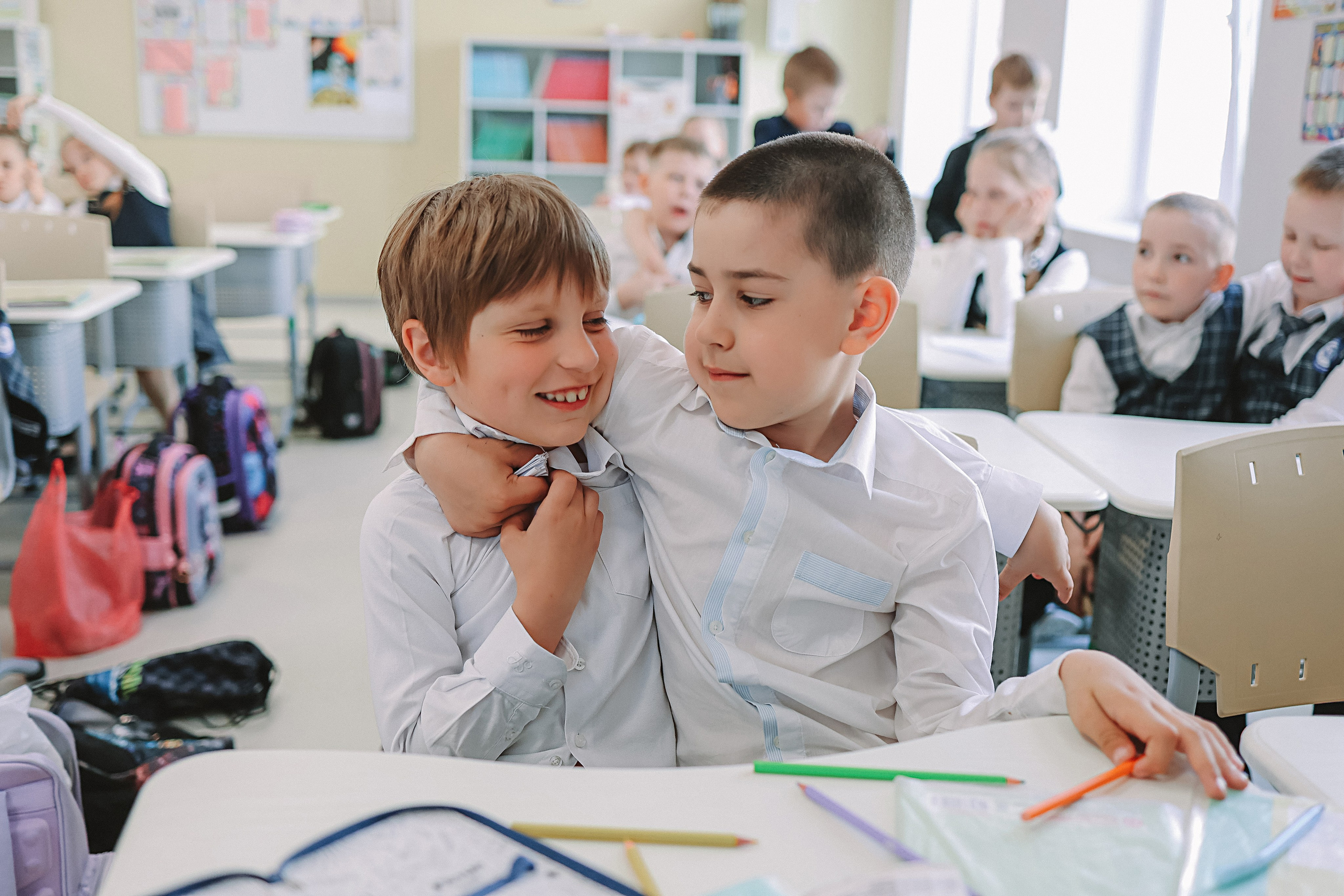 Один день в школе 1 класс. Семейный фотограф Тюмень, фотограф на роды Салмина Мария