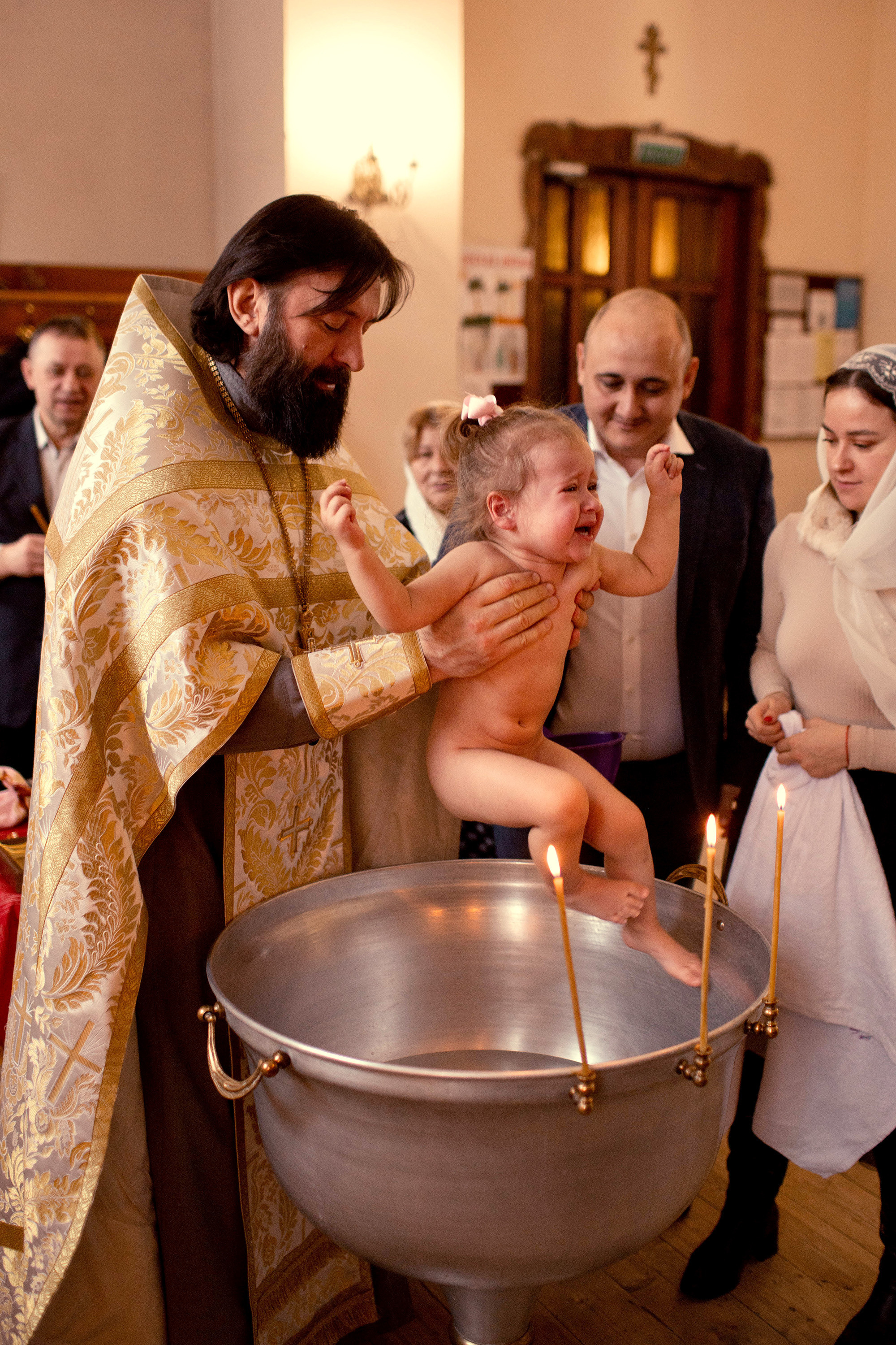Крещение Миры. Детский и семейный фотограф в Твери Ольга Крестьянинова