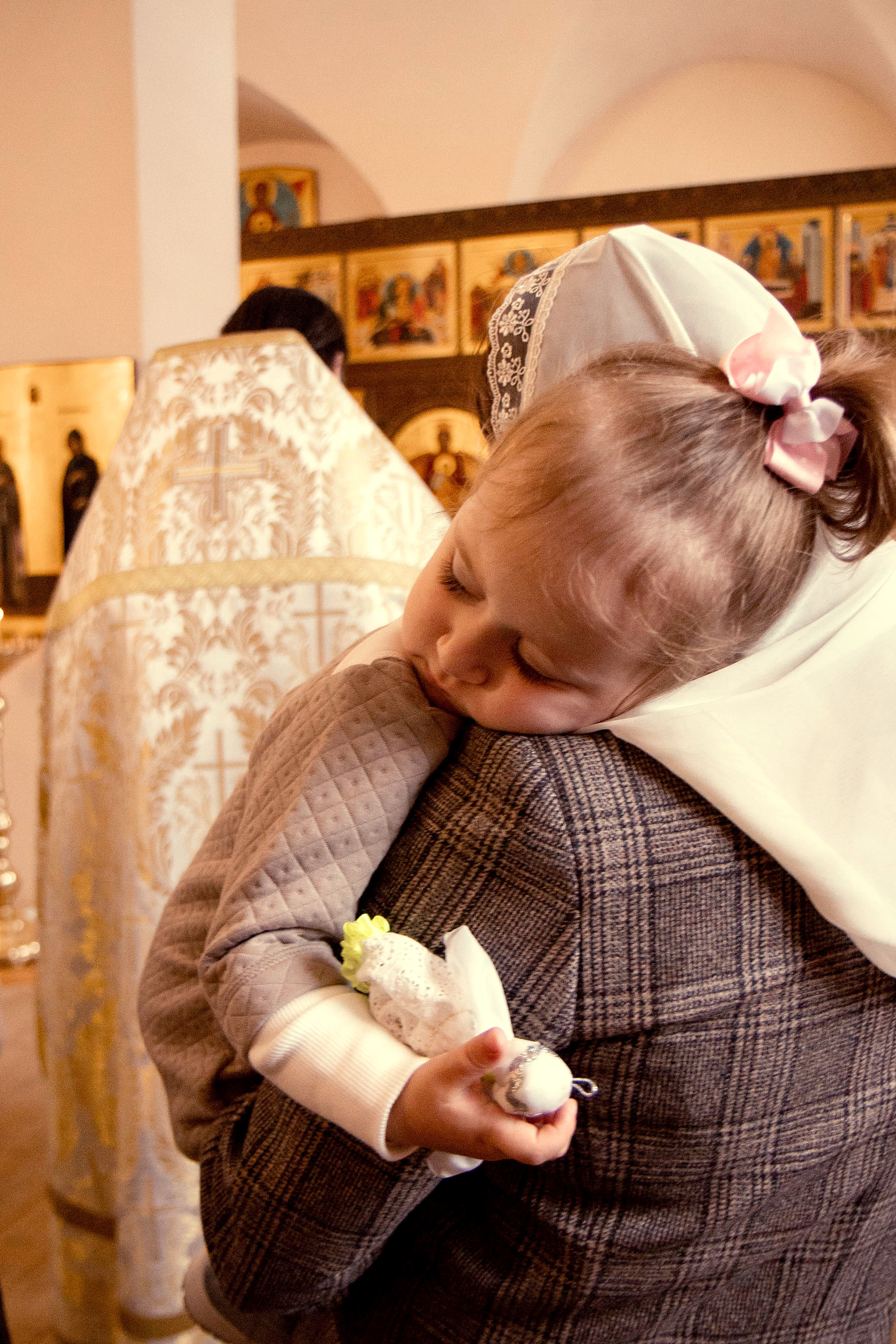 Крещение Миры. Детский и семейный фотограф в Твери Ольга Крестьянинова