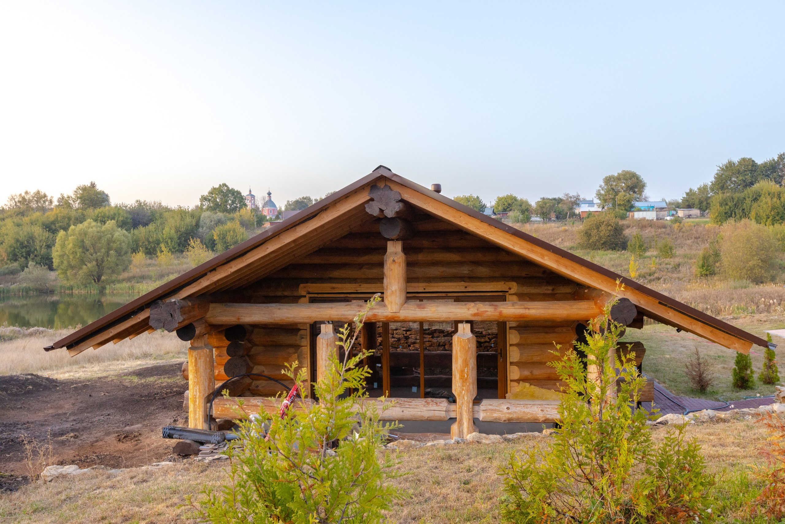 Большая Тросна вечером и новый бассейный комплекс. Фотограф в Туле Крупский АнДРей. Фотостудия «КАДР71» в Туле