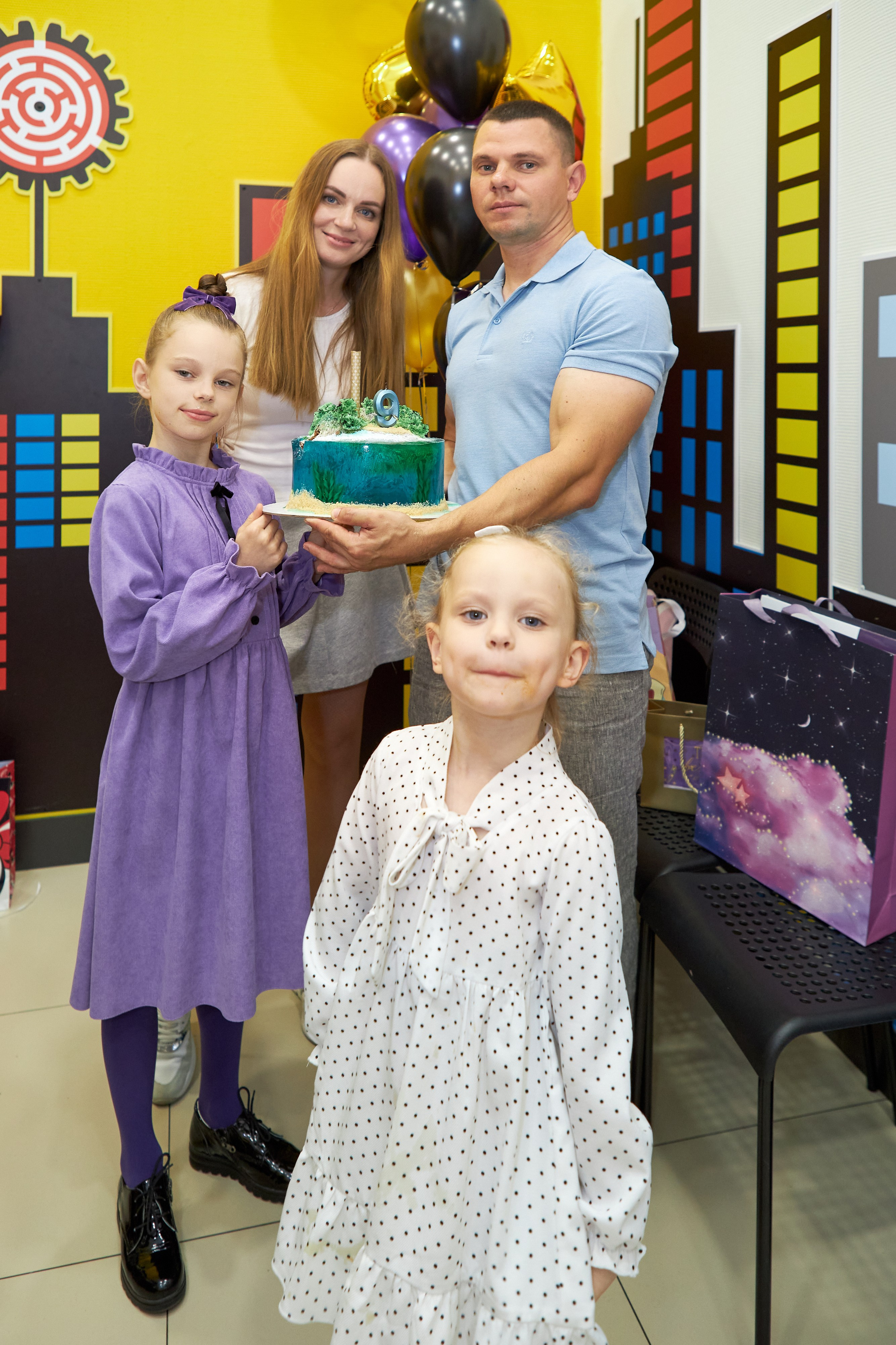 День рождения Стефании. Фото из Парка чудес Галилео