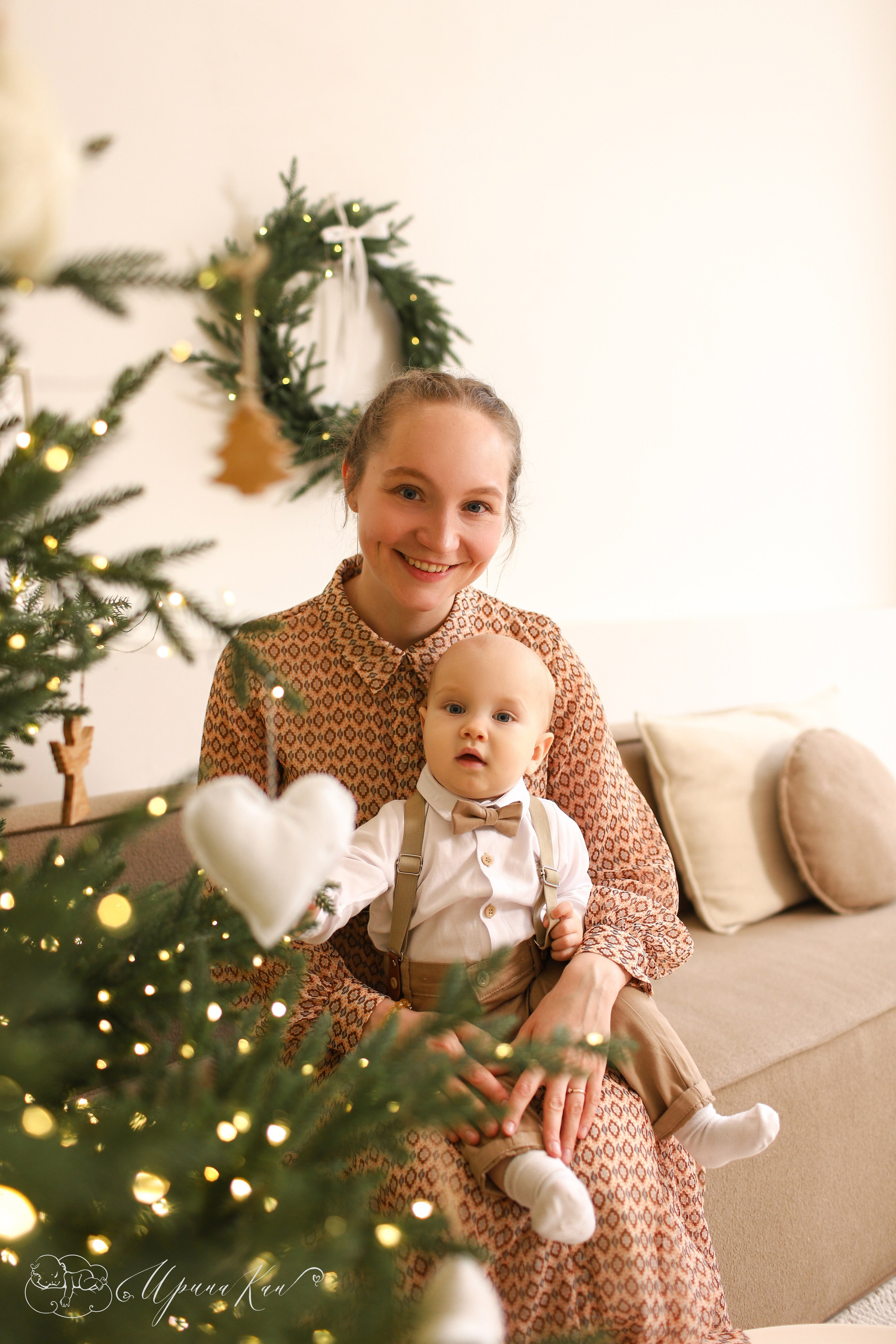 Новогодние фотосессии. Ирина Кан Фотограф новорожденных в Екатеринбурге