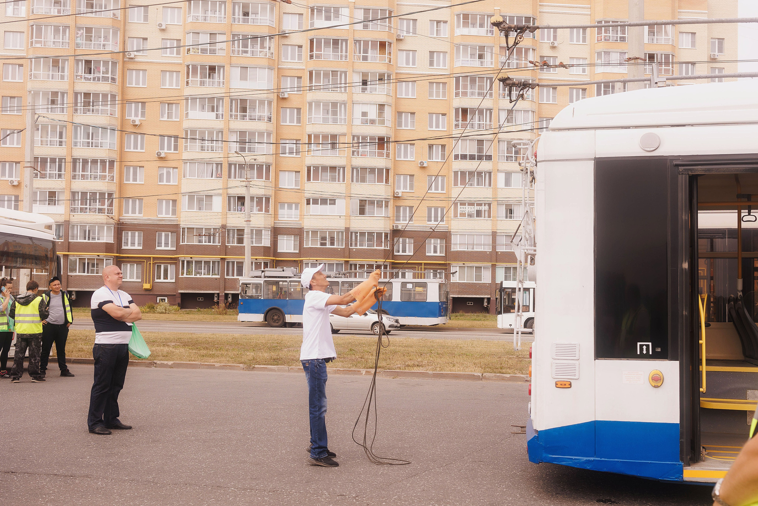 Лучший водитель троллейбуса России — 2024. Портретный и репортажный фотограф в Чебоксарах Андриян Чаркин