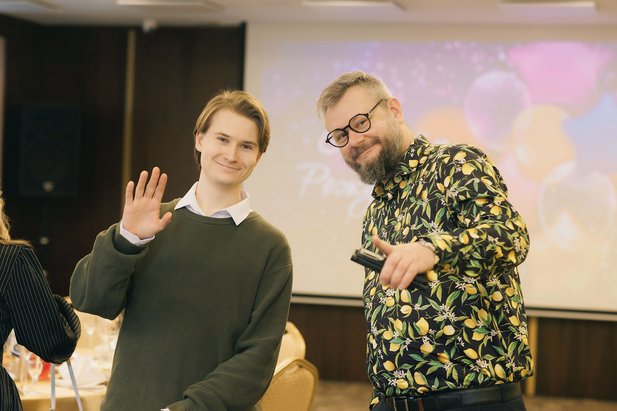 Ольга. Ведущая Татьяна Шереметьева. Диджей Иван Шереметьев. Портретный и репортажный фотограф в Чебоксарах Андриян Чаркин