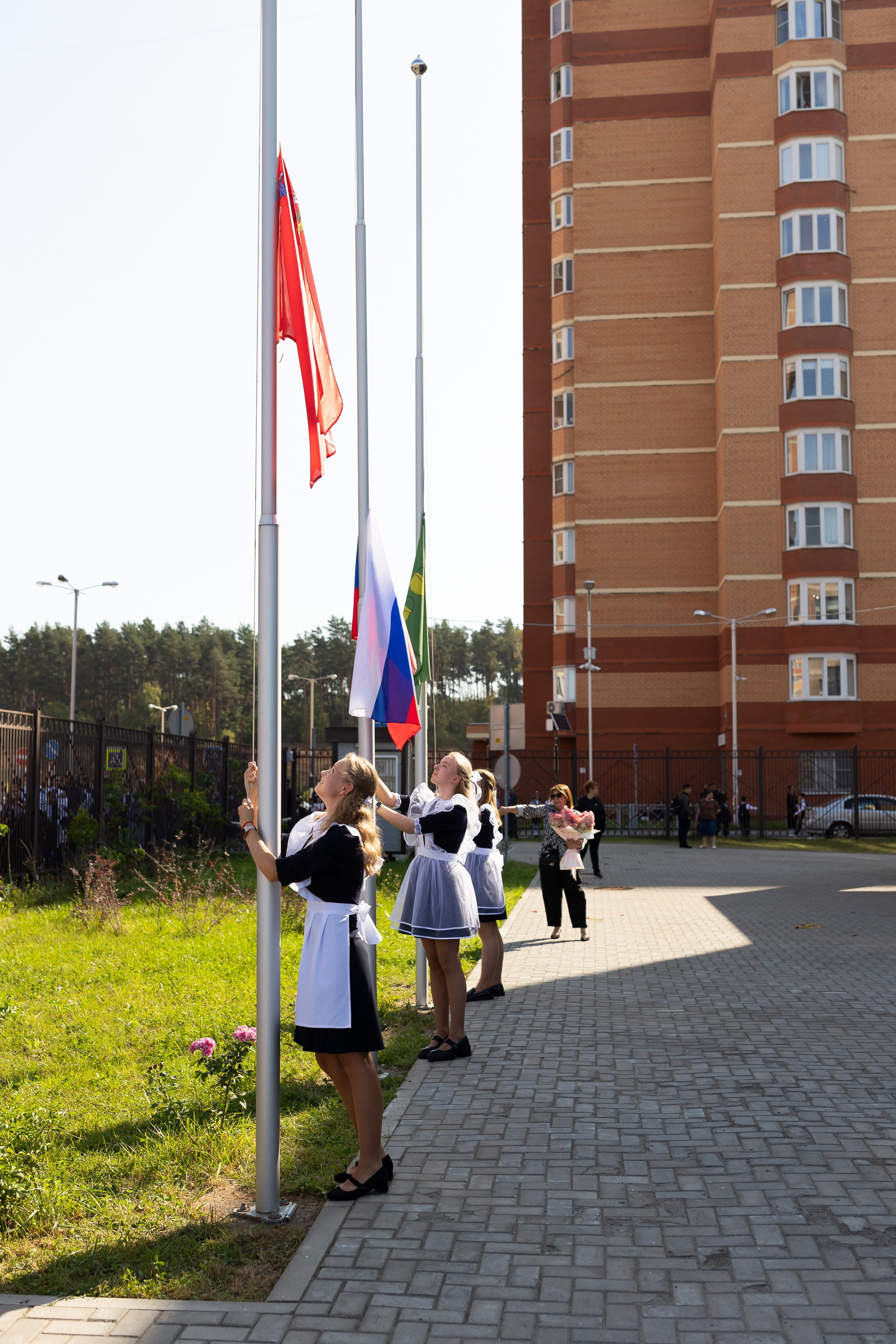 Линейка 1 сентября. Профессиональный Фотограф в Москве Андрей Славнов