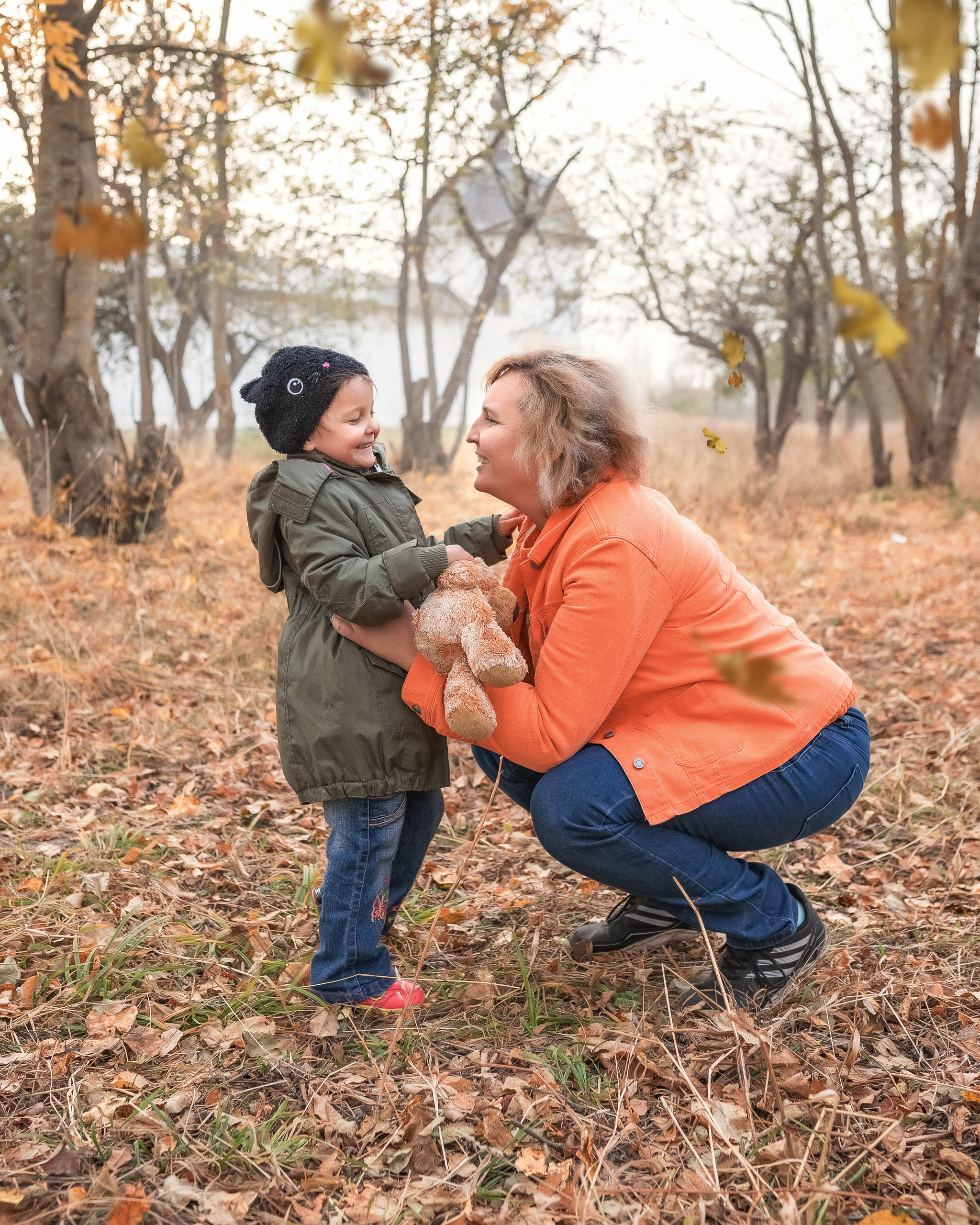 Осенняя фотопрогулка. Семейная и свадебный фотограф в Брянске Галина Медведкова