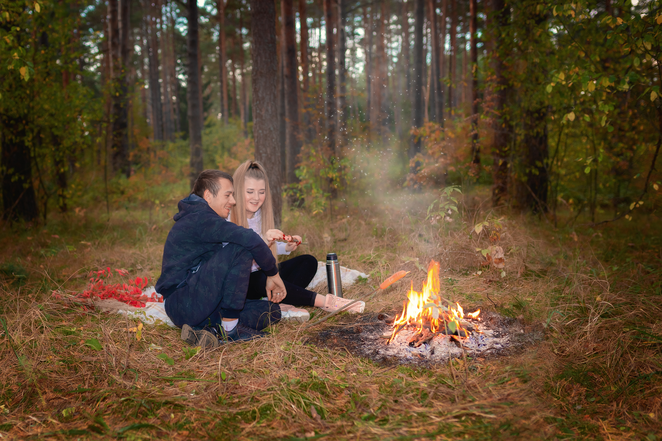 Прогулка в лесу. Семейная и свадебный фотограф в Брянске Галина Медведкова