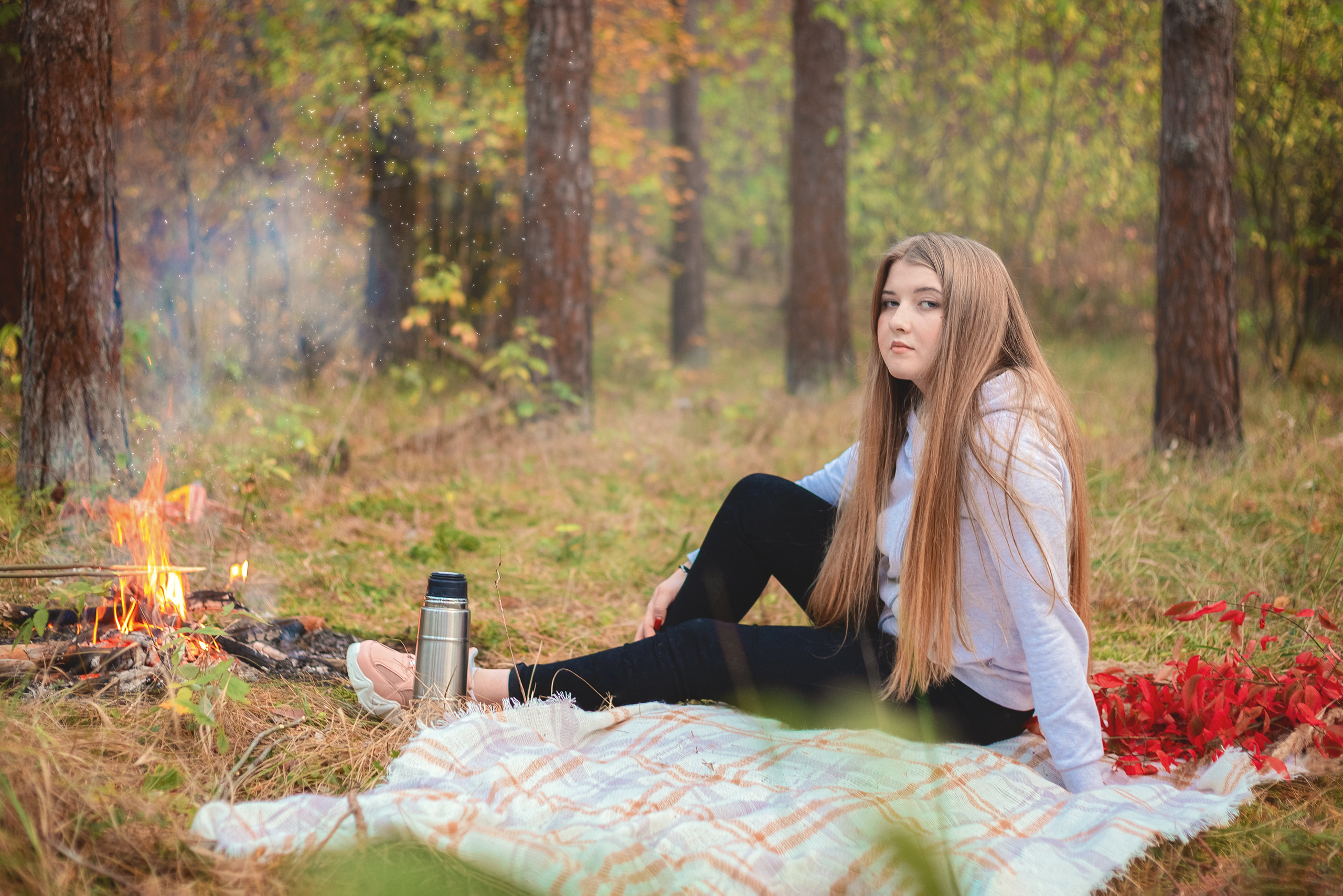 Прогулка в лесу. Семейная и свадебный фотограф в Брянске Галина Медведкова
