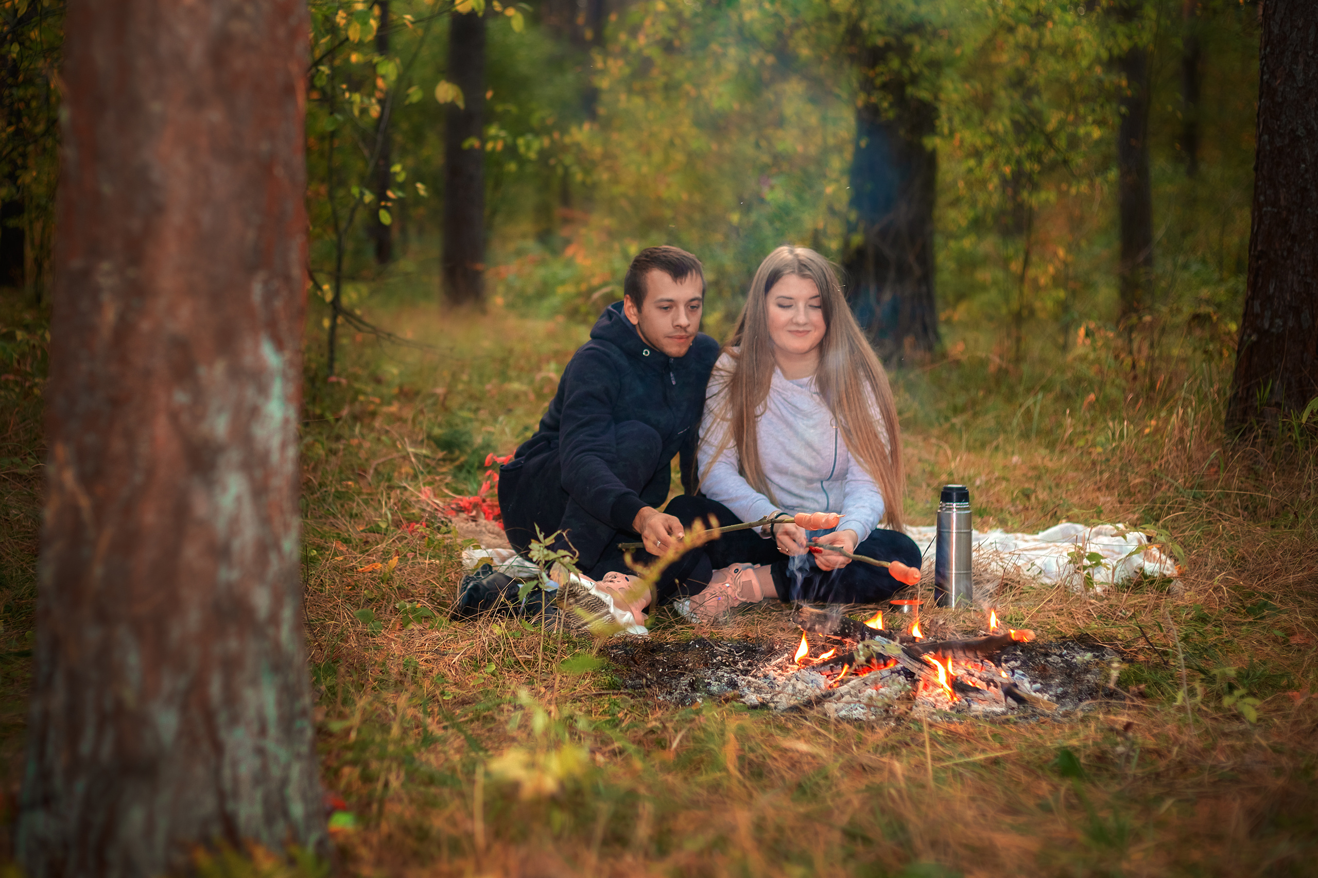 Прогулка в лесу. Семейная и свадебный фотограф в Брянске Галина Медведкова