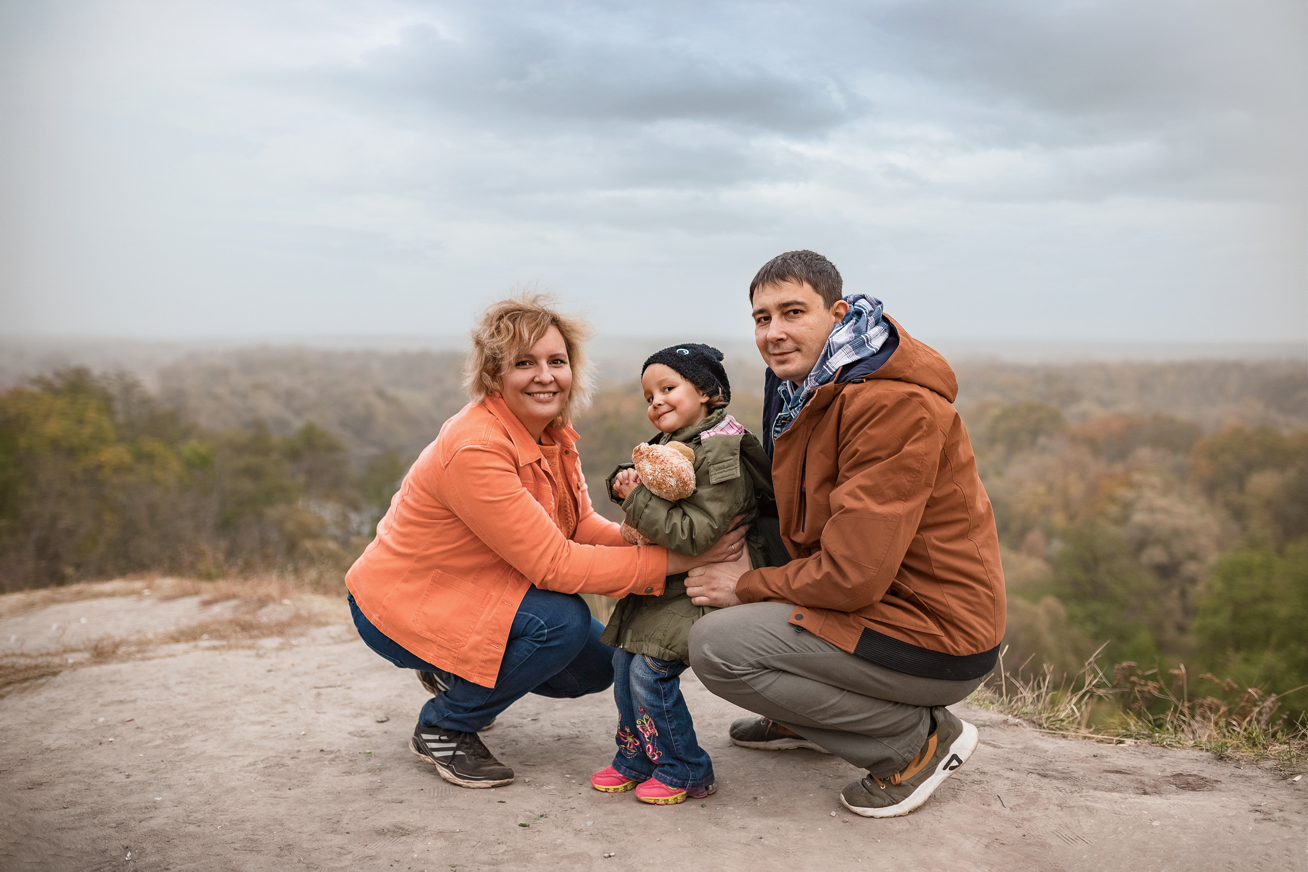 Осенняя фотопрогулка. Семейная и свадебный фотограф в Брянске Галина Медведкова
