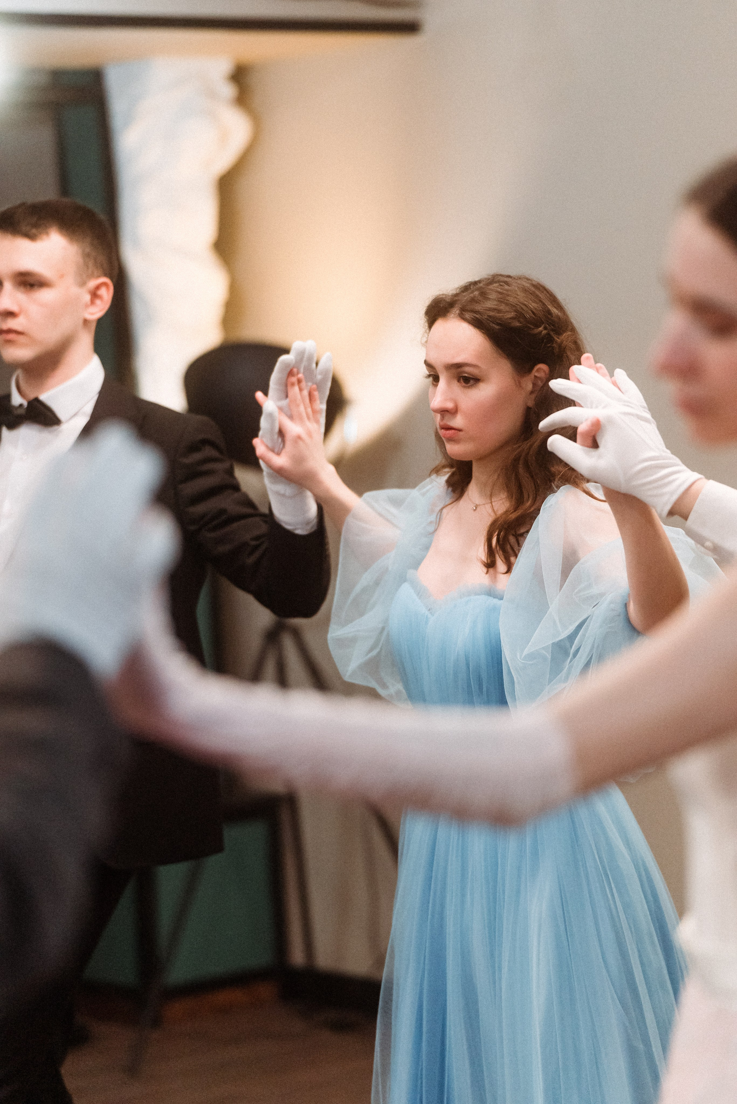 Танцевальный вечер школы «Реверанс». Портретный фотограф в СПб Степан Клеменче