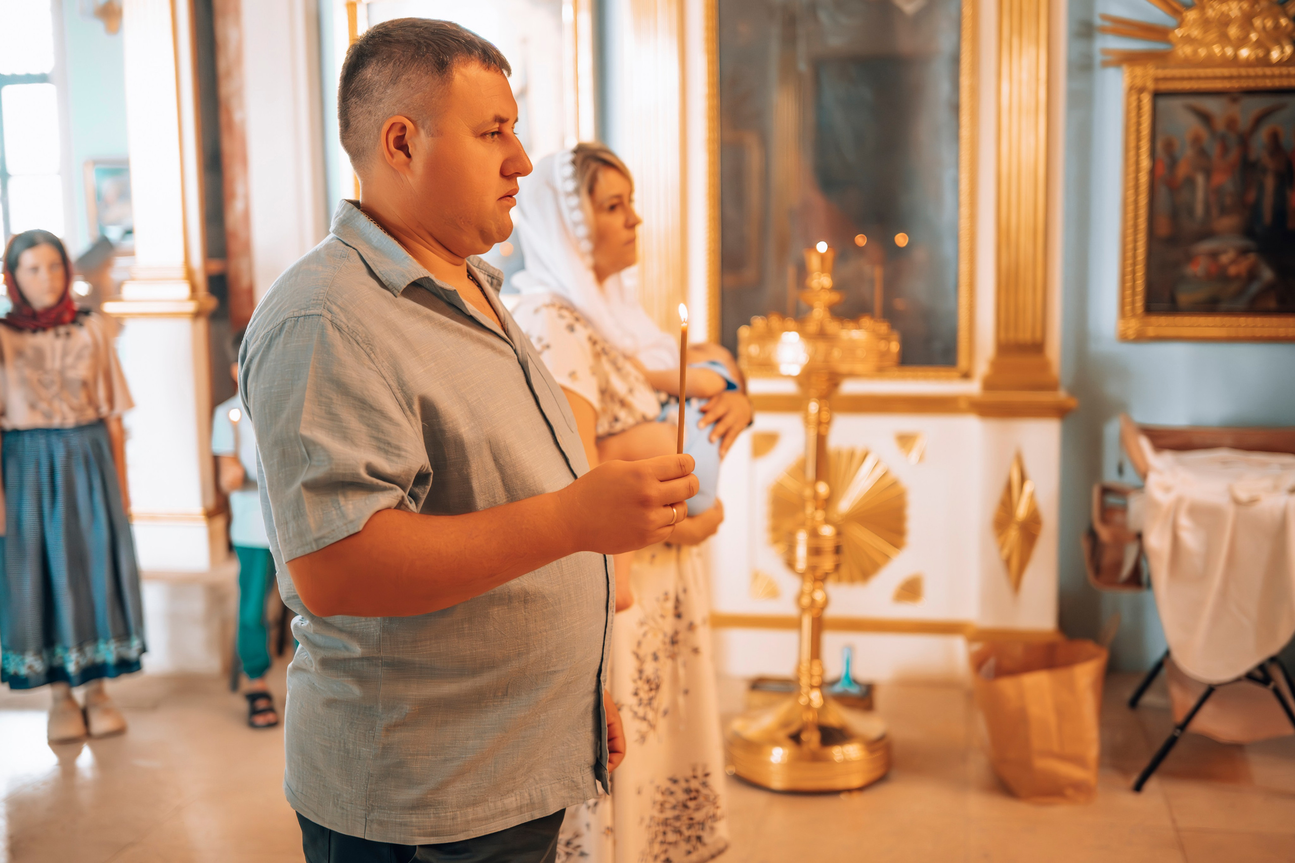 Крещение Храм Шкинь. Фотограф самых запоминающихся моментов Вашей жизни